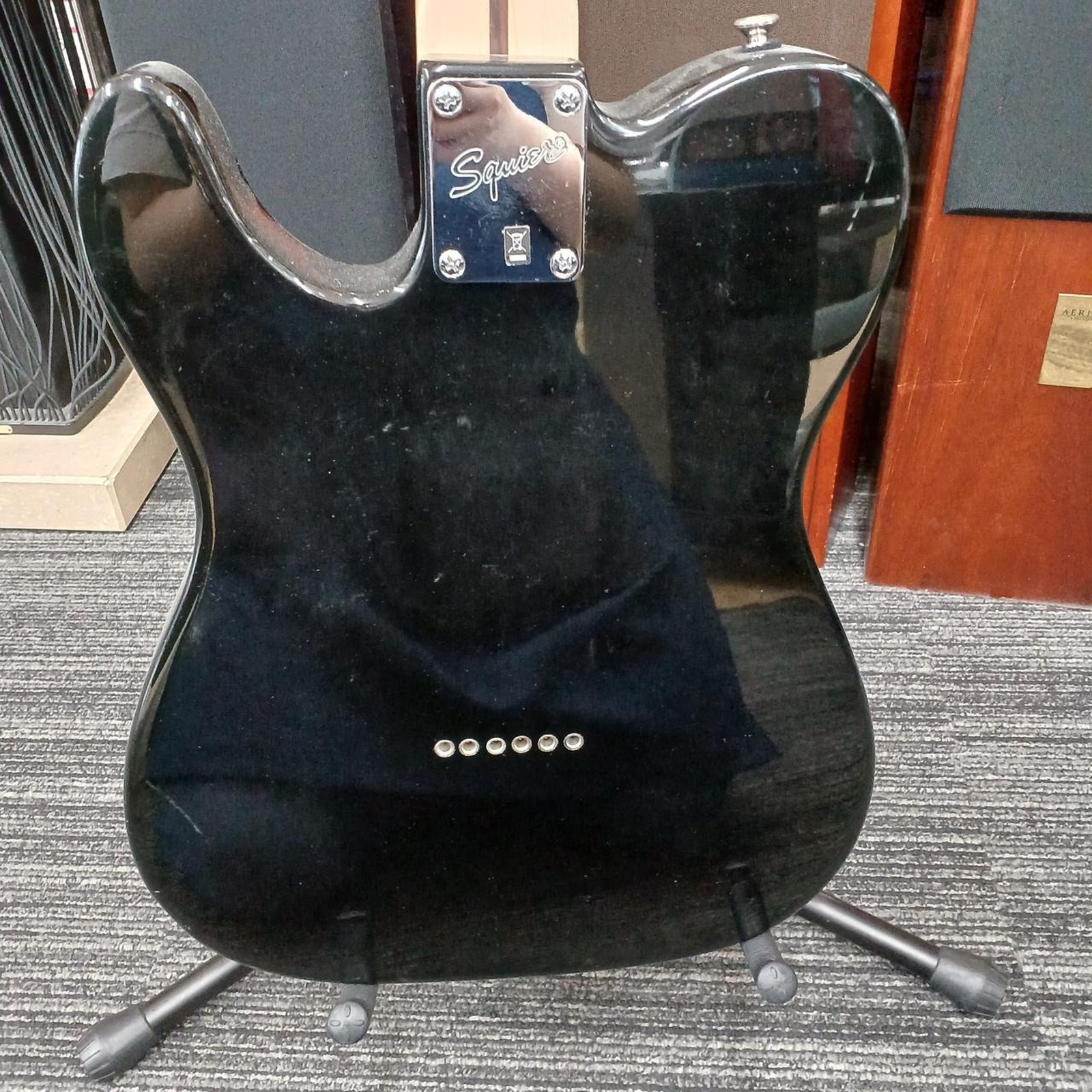 SQUIER AVRIL LAVIGNE TL BLK Used Basswood body Rosewood fingerboard w/Gig case