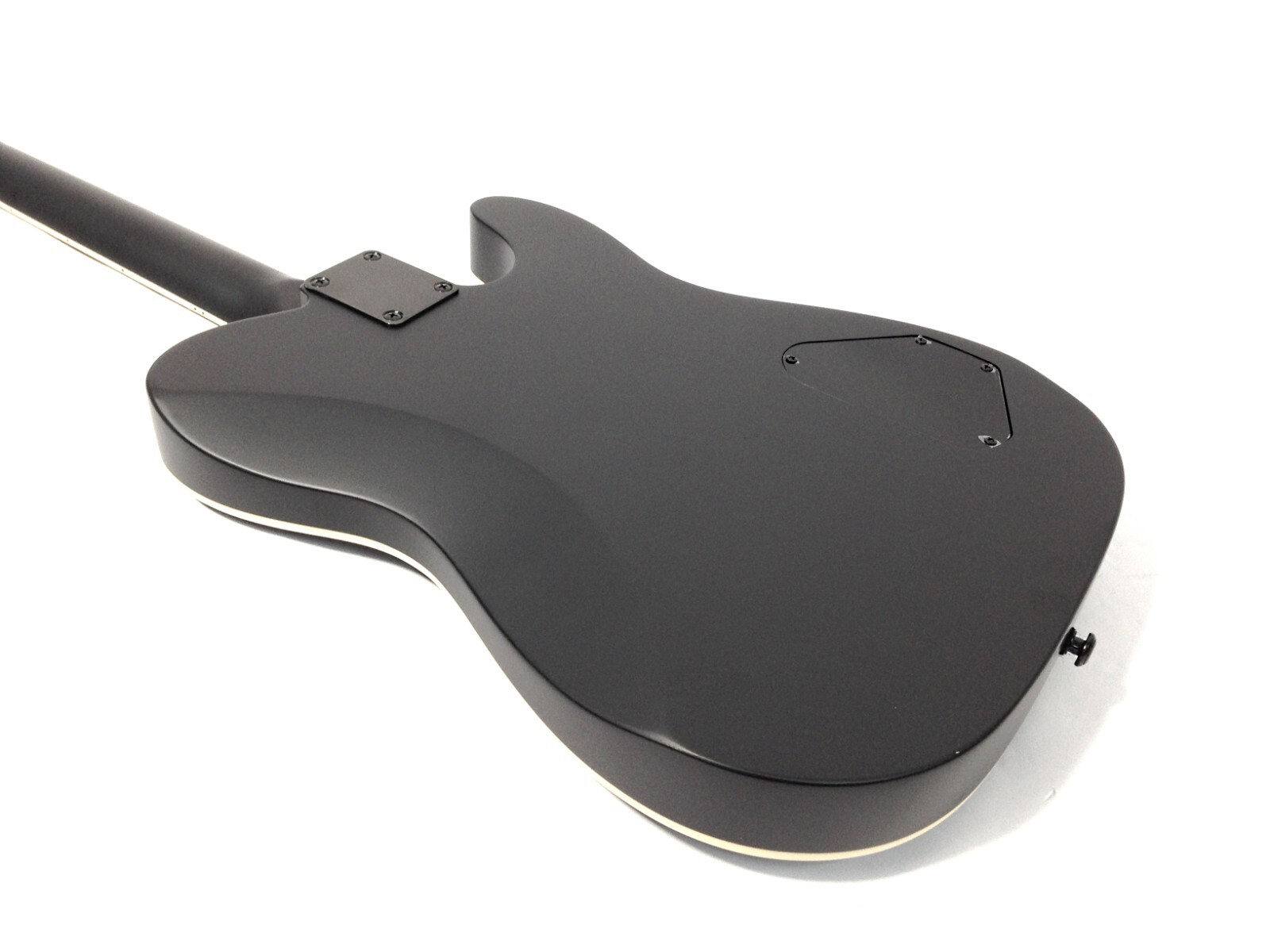 Haze Left-Handed Semi-Hollow Body Electric Guitar,All-Matt-Black+Gig Bag.501LHBK