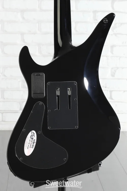 Schecter Synyster Gates Custom-S – Gloss Black with Silver Stripes