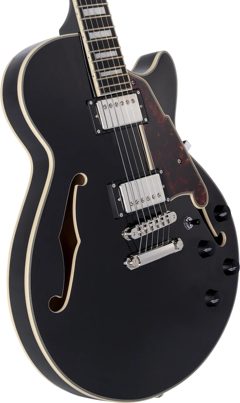 D’Angelico Premier SS Electric Guitar – Black Flake