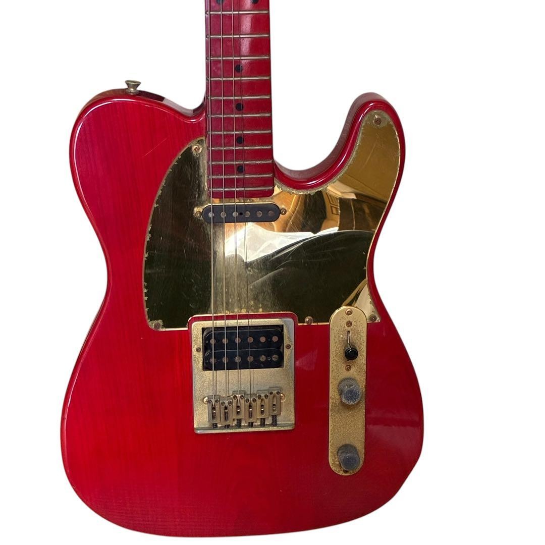 Electric Guitar Bill Lawrence BKIM-60G Kaori Model 1990 Red Gold MIJ