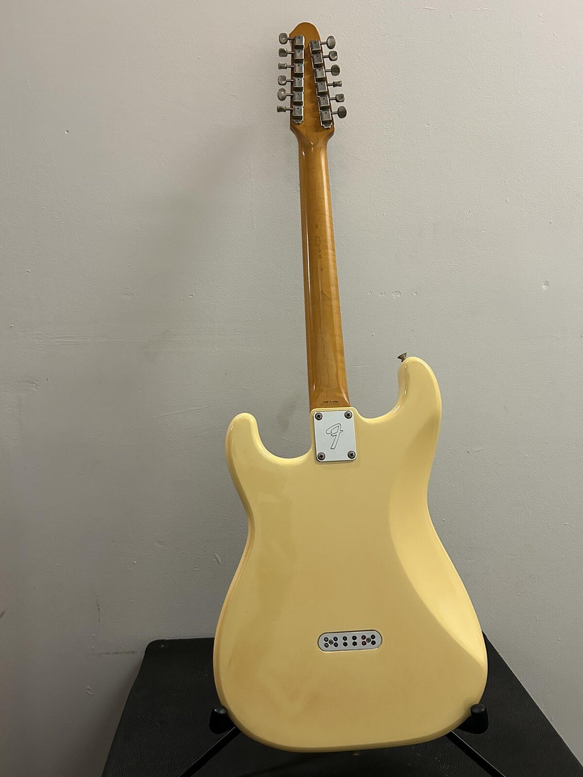 1990 Fender Japan Stratocaster XII 12-String Electric Guitar Olympic White