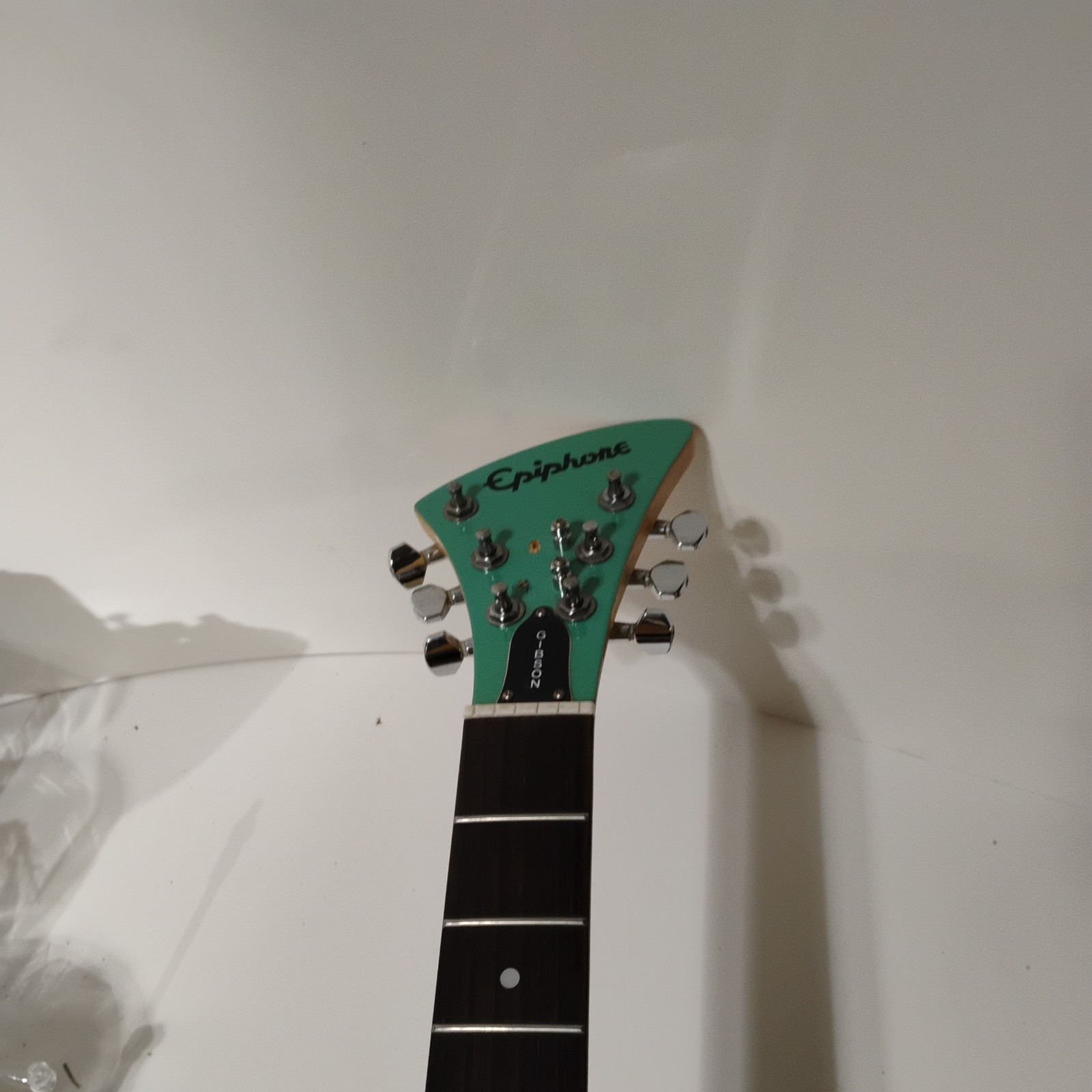 Epiphone Mo’Baby 1999 – teal