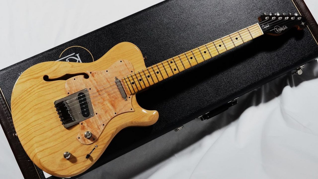 Knaggs Guitars Choptank Hardtail Hollowbody / Natural (2021) (no260410)