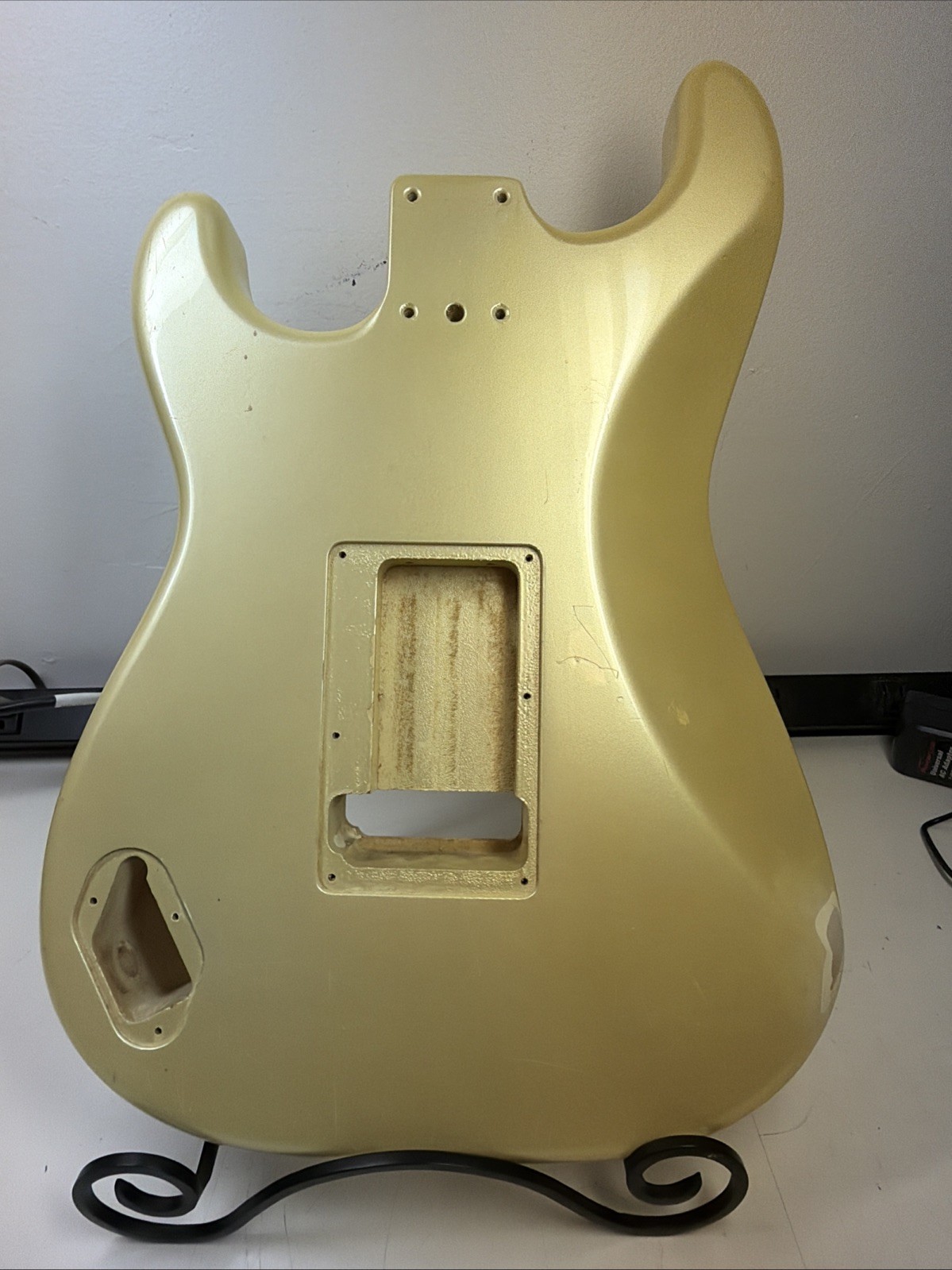 Fender Japan ST556 Stratocaster MIJ 80s HHH HSH HONEYCOMB GOLD METALLIC RARE