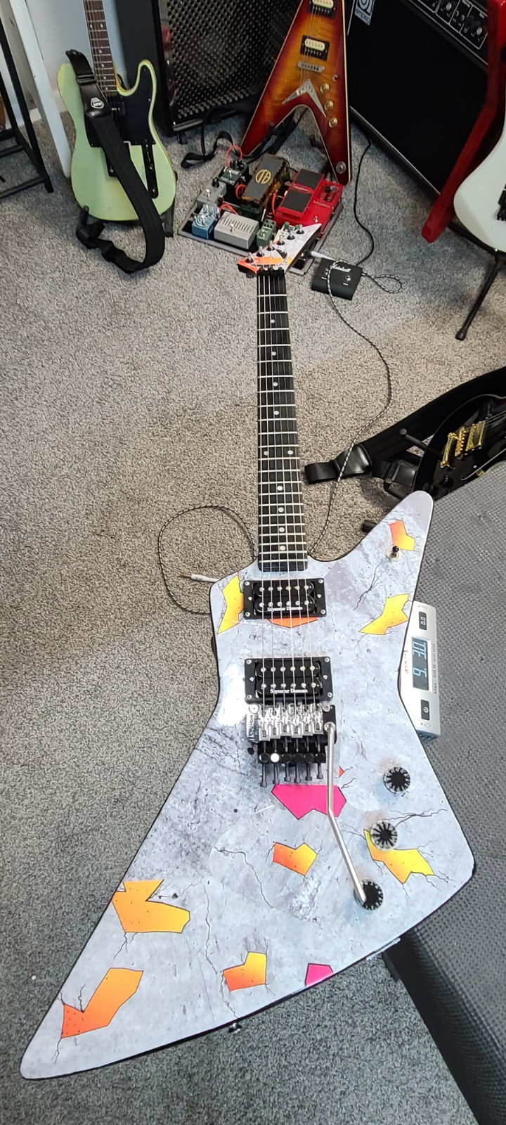 Dean Z Floyd Rose Dime Primal Sledge 25.5 – Floyd Rose Straight Six Tribute