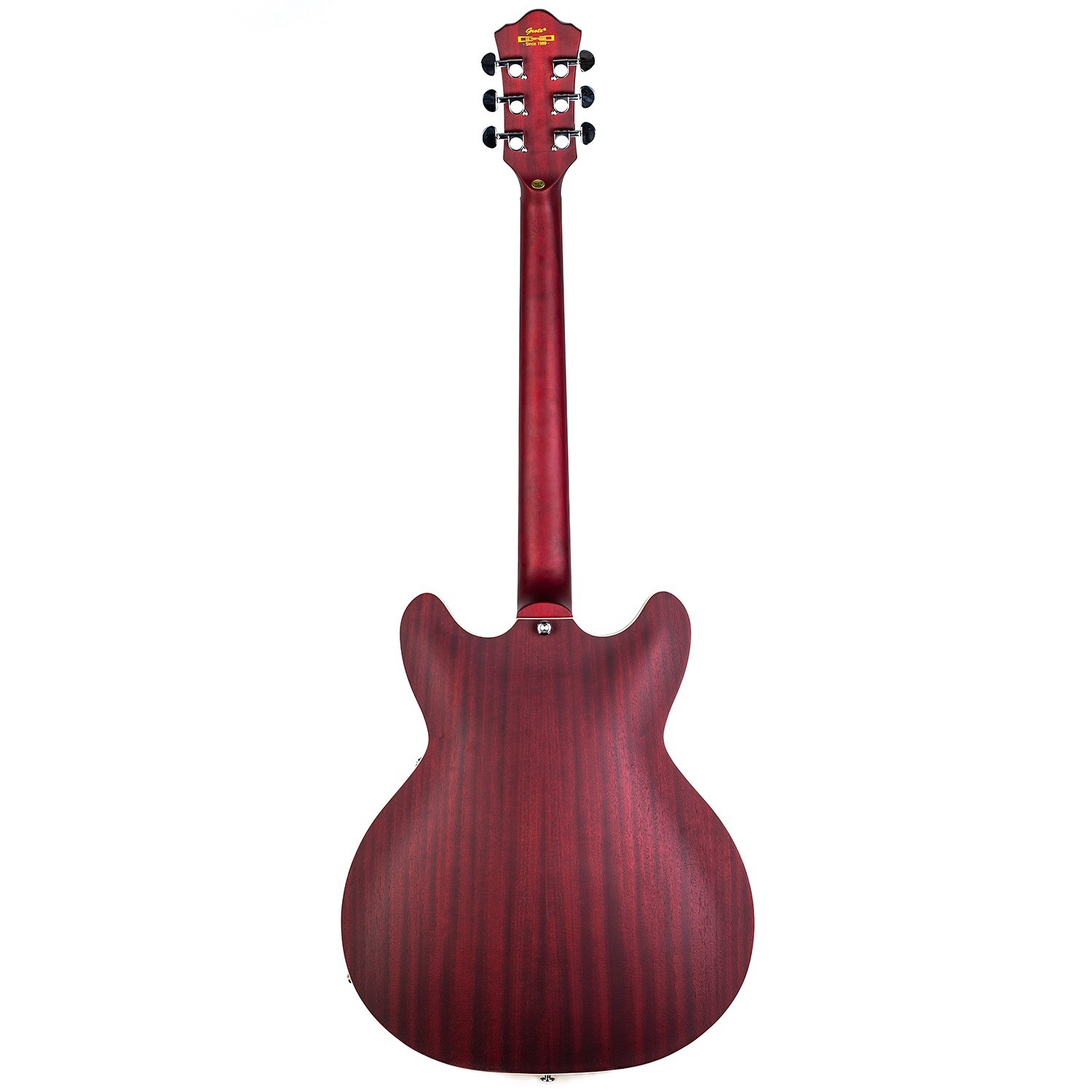 Grote 335 Style Jazz Electric Guitar Flame Maple top Semi-Hollow Body