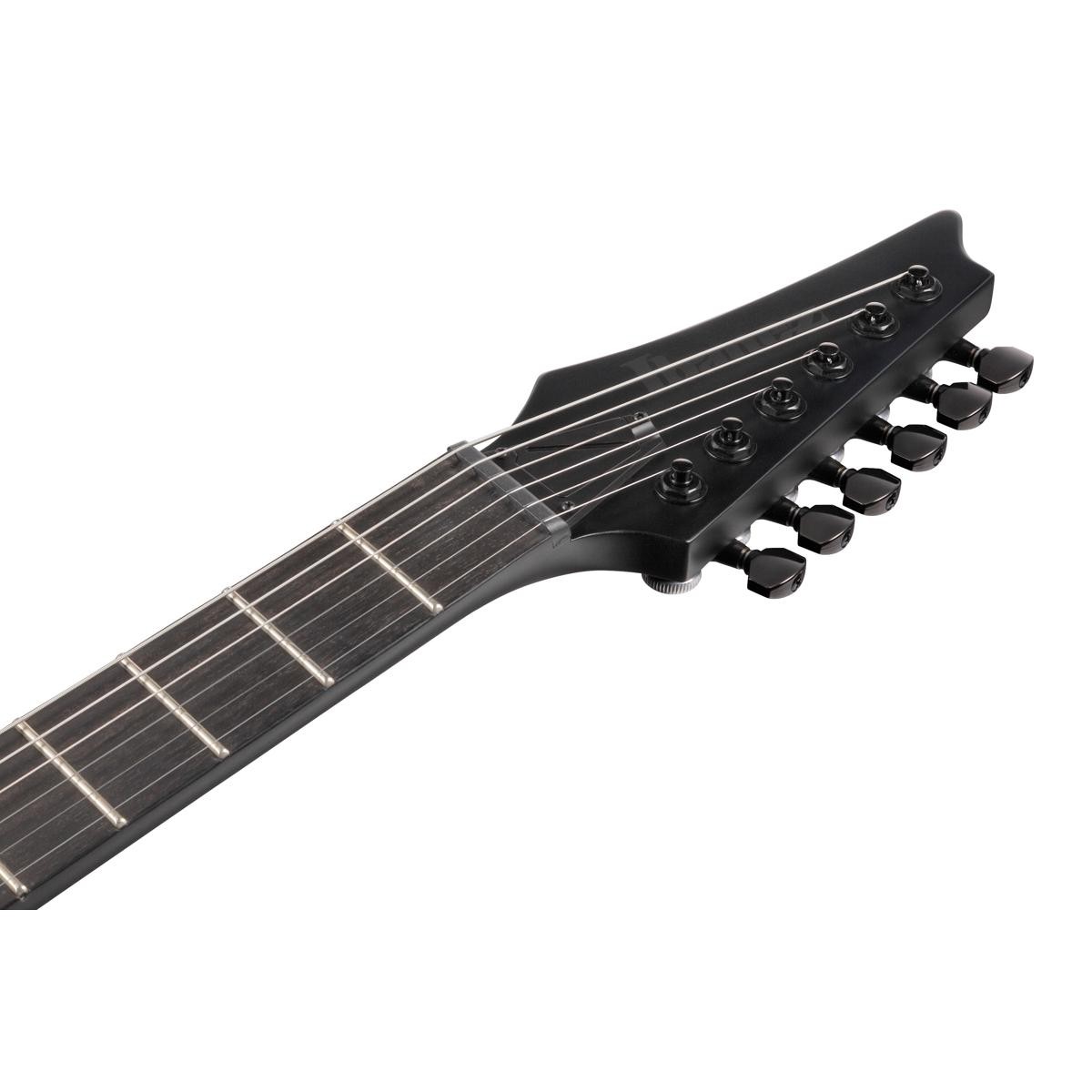 Ibanez RG Iron Label Series RGRTB621 Electric Guitar, Black Flat #RGRTB621BKF