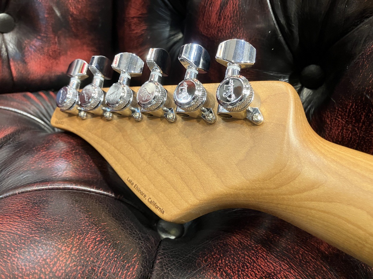 Suhr Standard Plus Faded Trans Blue Burst Electric Guitar Used