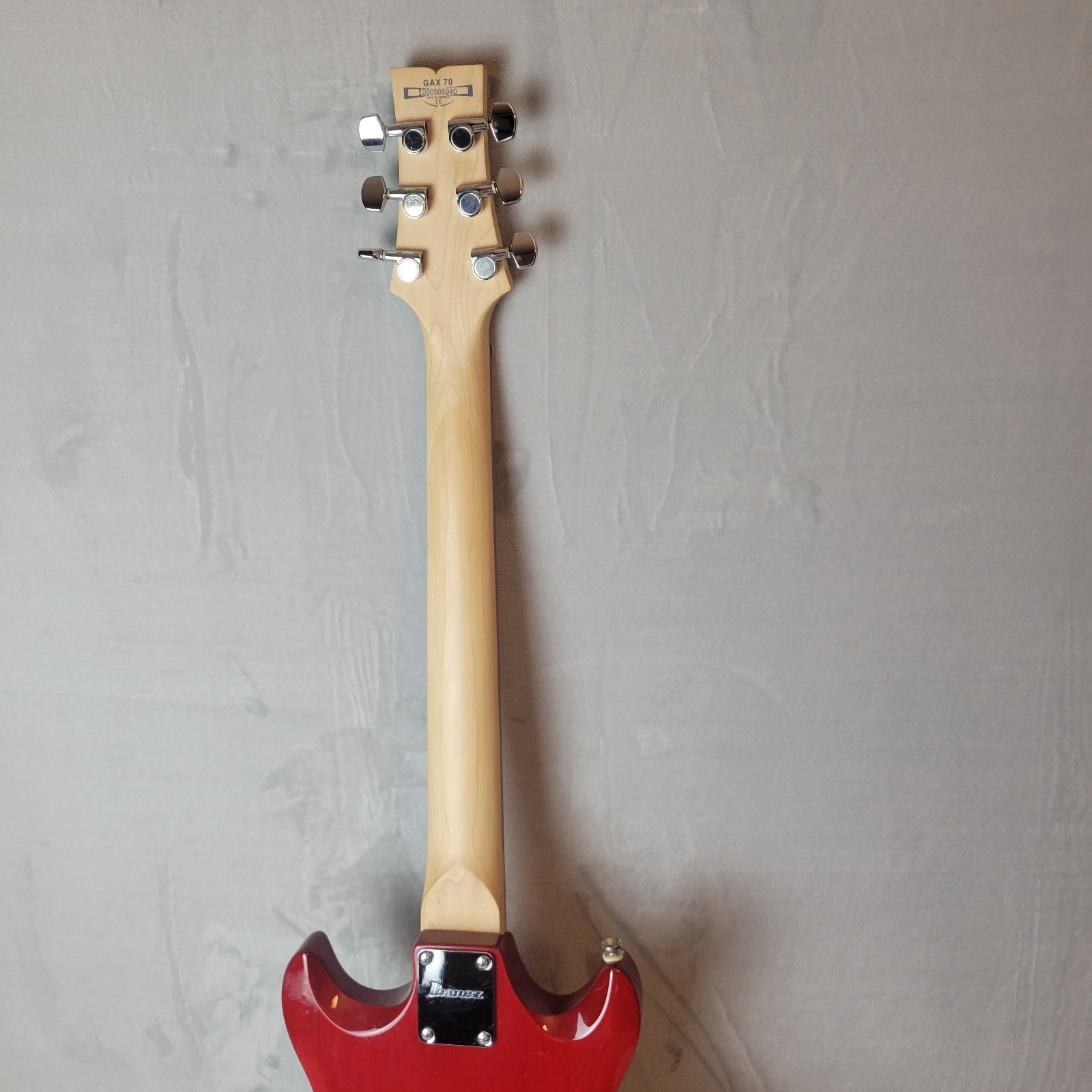 IBANEZ GIO GAX70 Electric Guitar Transparent Red W/ Case Tuner Starter Kit