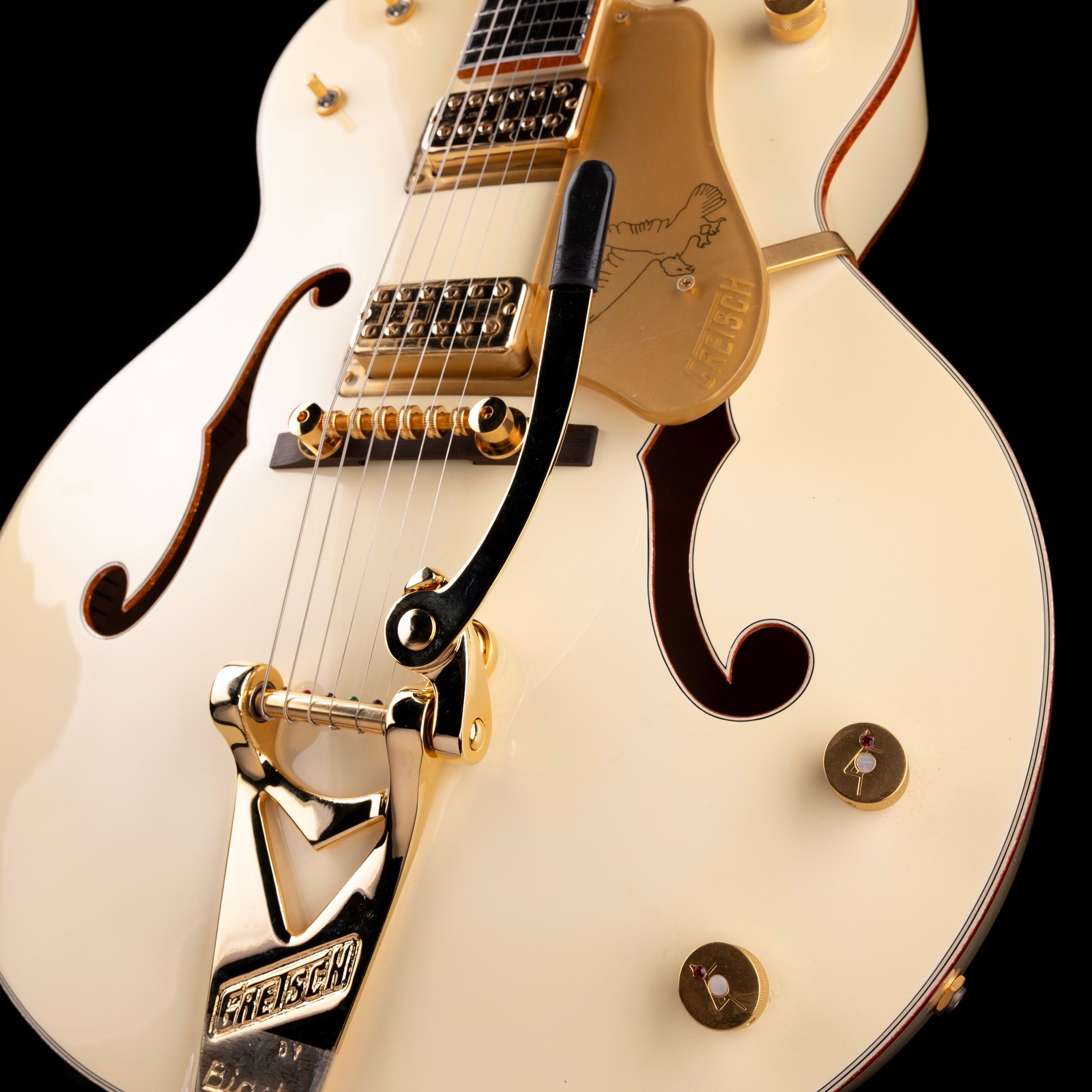 Used 2016 Gretsch G6136T-59 Vintage Select ’59 Falcon Hollow Body Vintage White