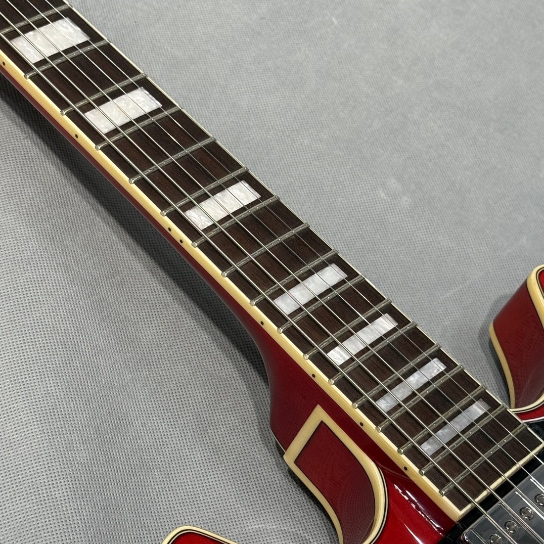 Electric Guitar Ibanez AS73-TCD 2002 Transparent Cherry Red Semi Hollow