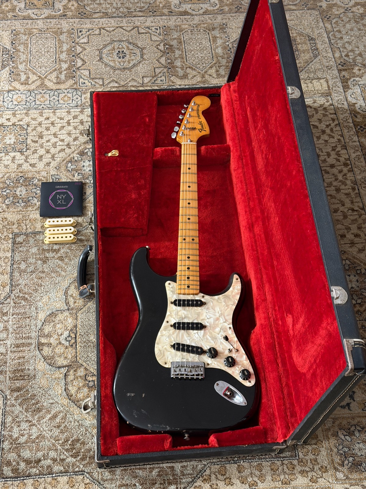 Vintage Fender 1978 Stratocaster Hardtail w/ Built in Pre Amp Boost & Hard Case