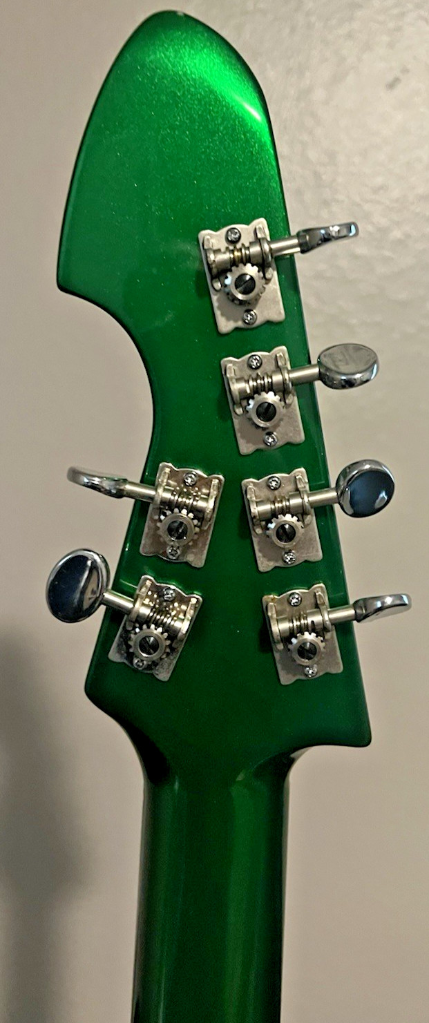 Teisco Silvertone ET-460 K4-L Custom Green Candy Paint