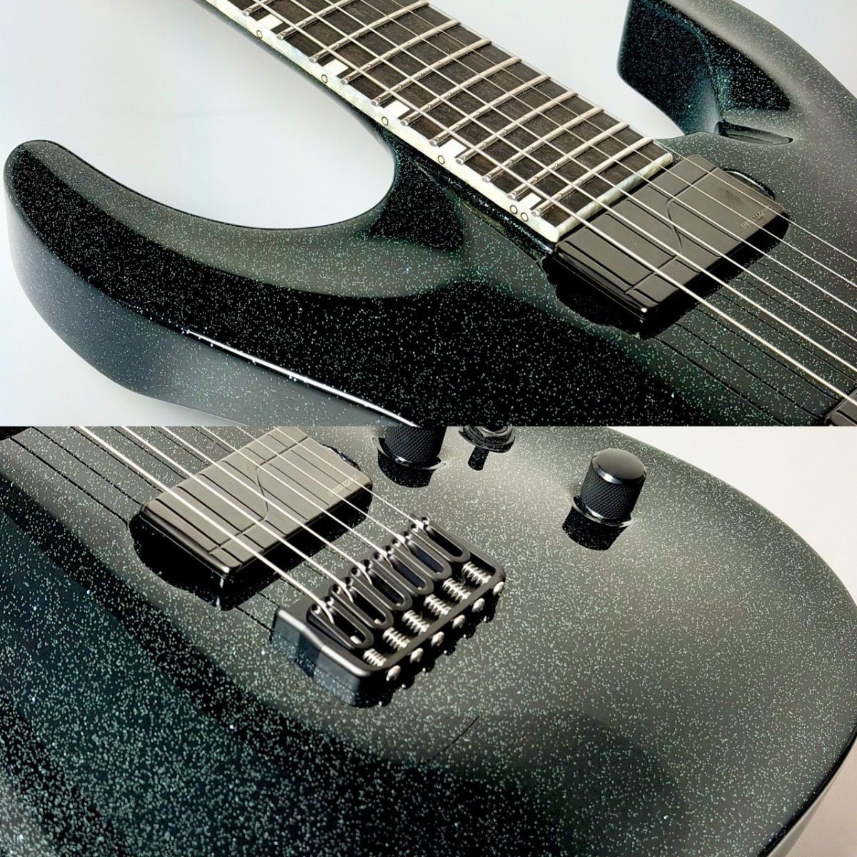 E-II / HORIZON NT HS – Granite Sparkle / HIPSHOT Fixed Bridge, Fishman Pickup