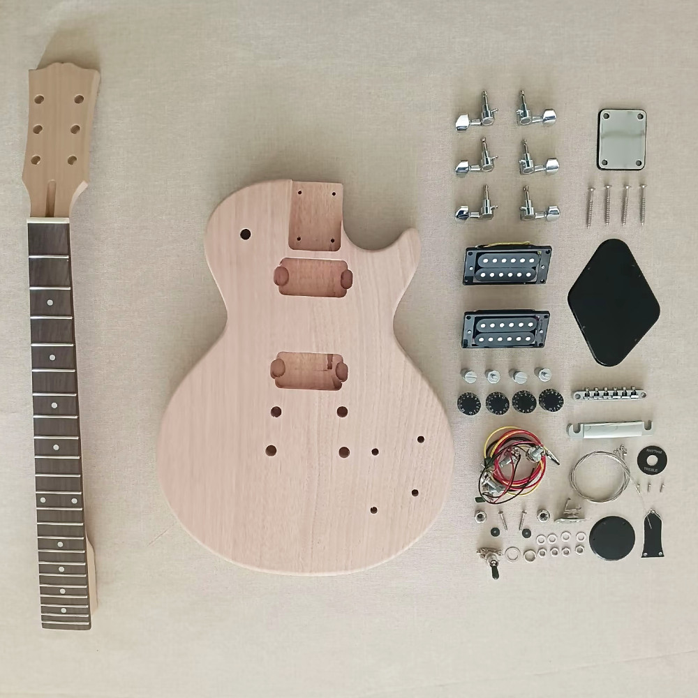DIY 6 String Electric Guitar Kit Humbucker Pickup LY