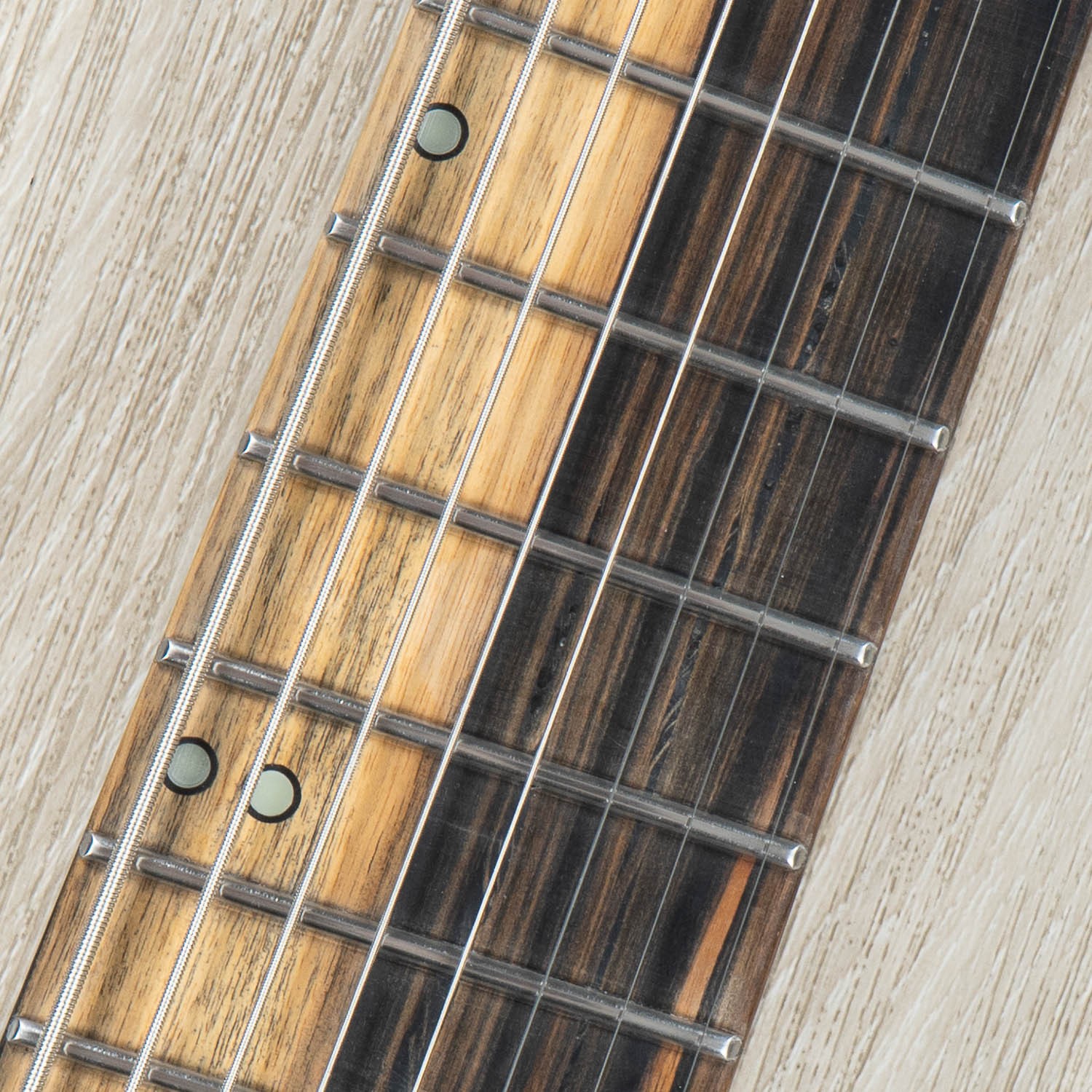 Legator N8FOD Ninja Overdrive Multi-Scale 8-String Guitar, Arctic Blue