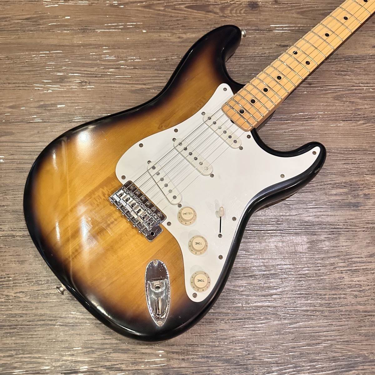 Ariaproii St-500 1977 Made Stagecaster Tobacco Brown Matsumoku Electric Guitar A