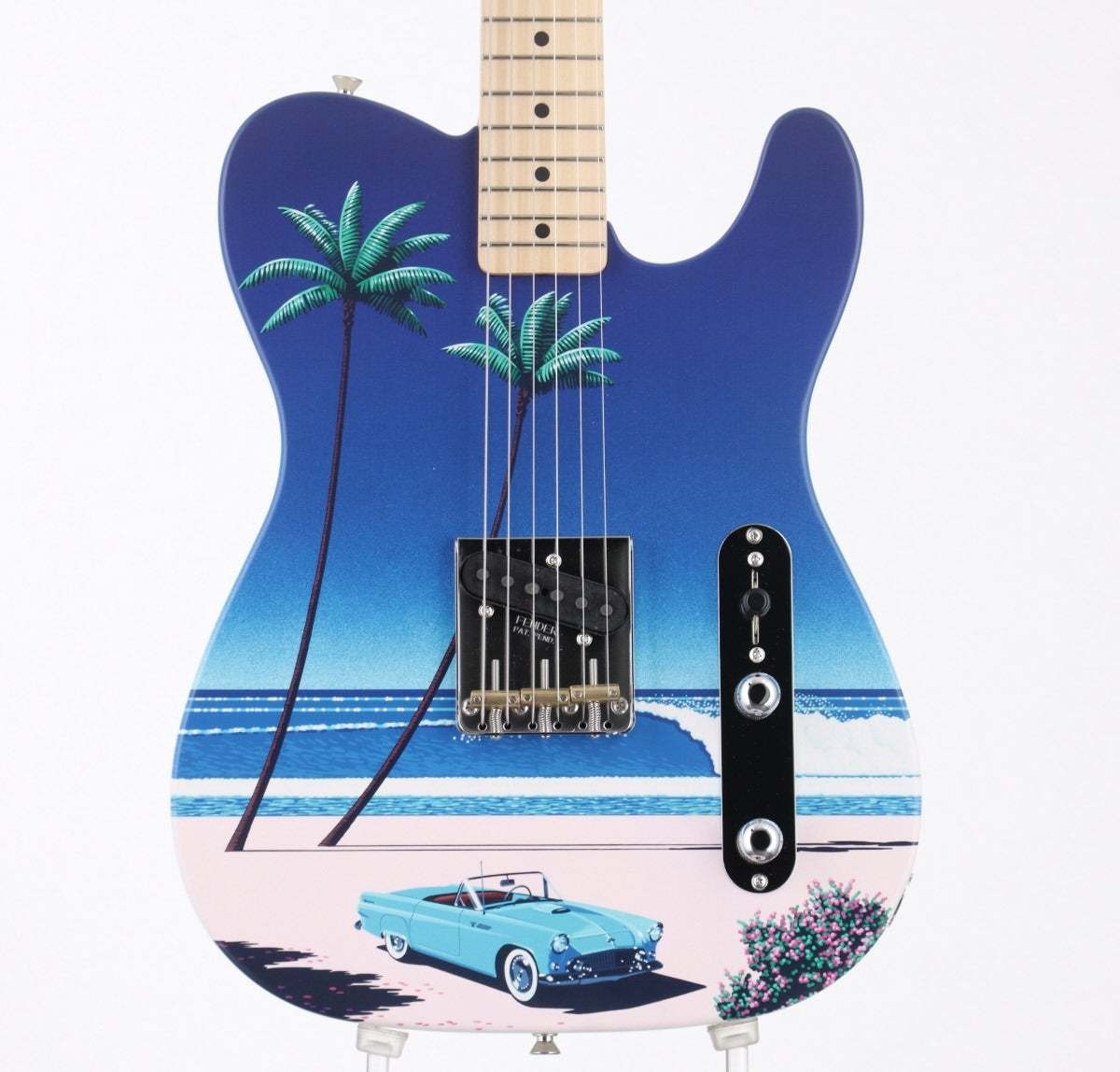 Fender MIJ ART CANVAS ESQUIRE HIROSHI NAGAI No.1 3.39kg 2022 Electric Guitarf