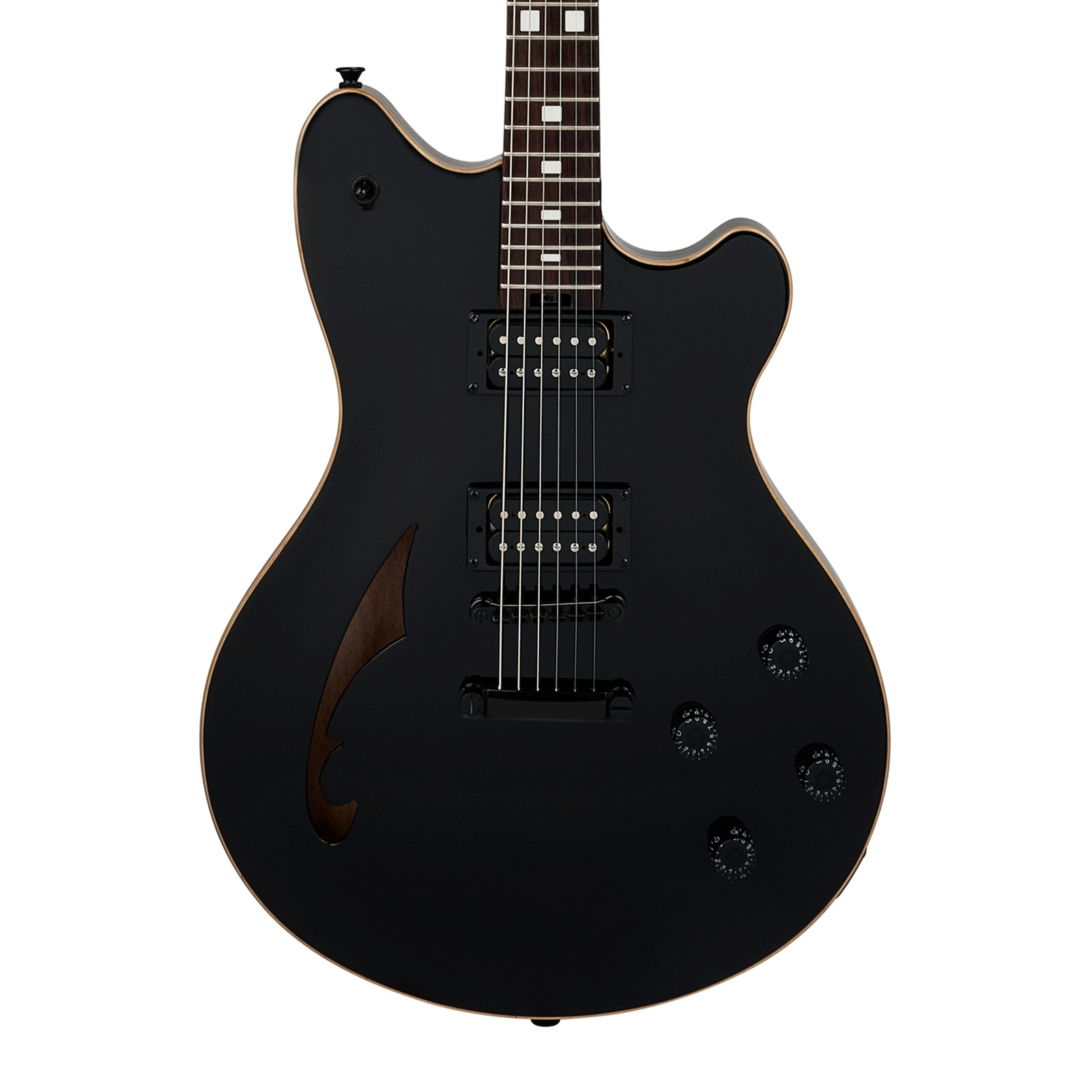 Used EVH SA-126 Standard Electric Guitar – Piano Black w/ Rosewood FB