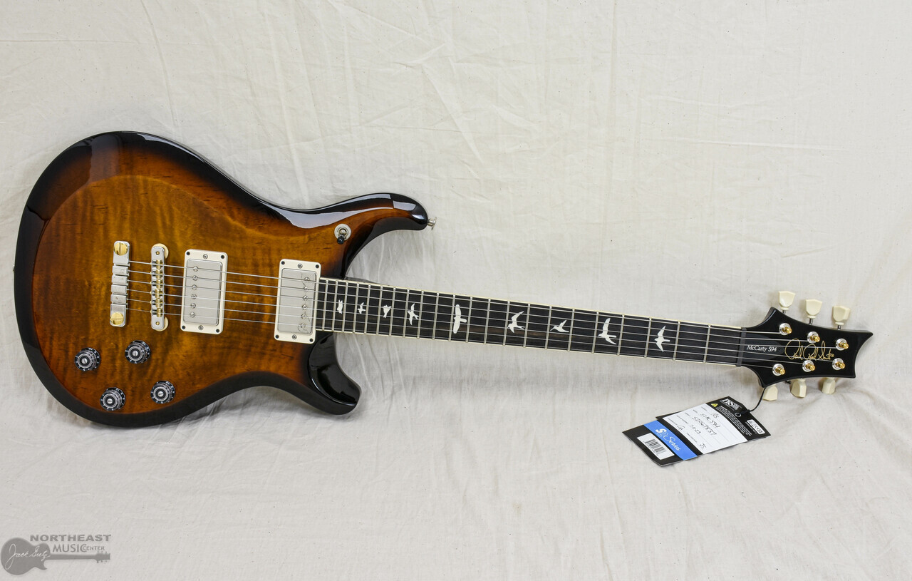 PRS Guitars S2 McCarty 594 NEMC Exclusive – Black Amber (s/n: 7837)