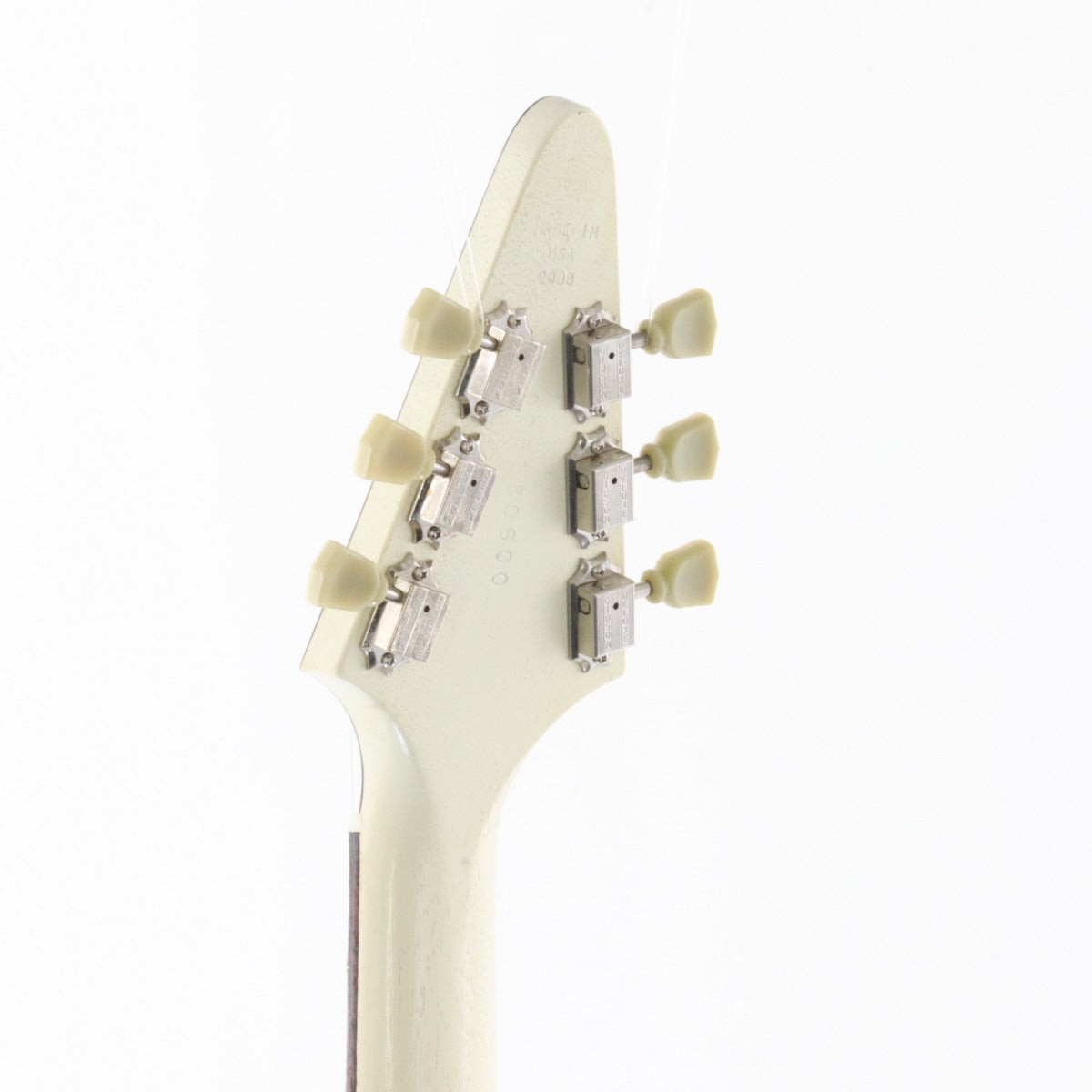 Gibson USA Flying V Faded 3 Pickups Worn White [009180600]