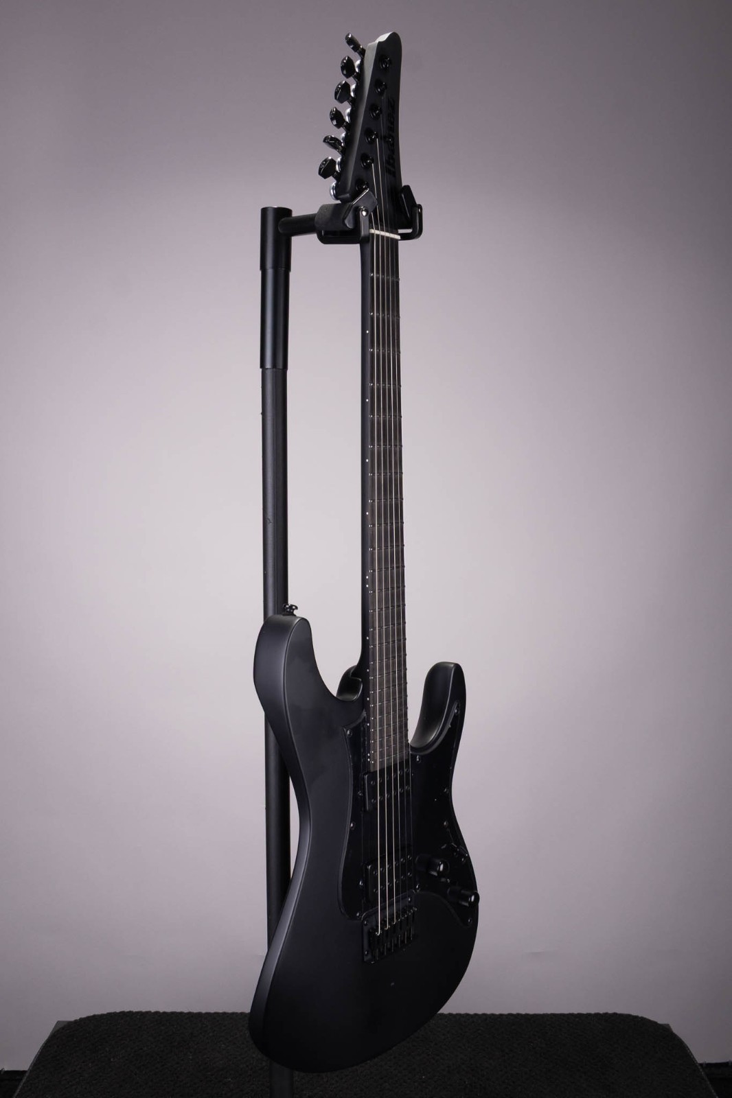 Ibanez AZ41B1 Iron Label Electric Guitar Black Flat w/ DiMarzio Pickups