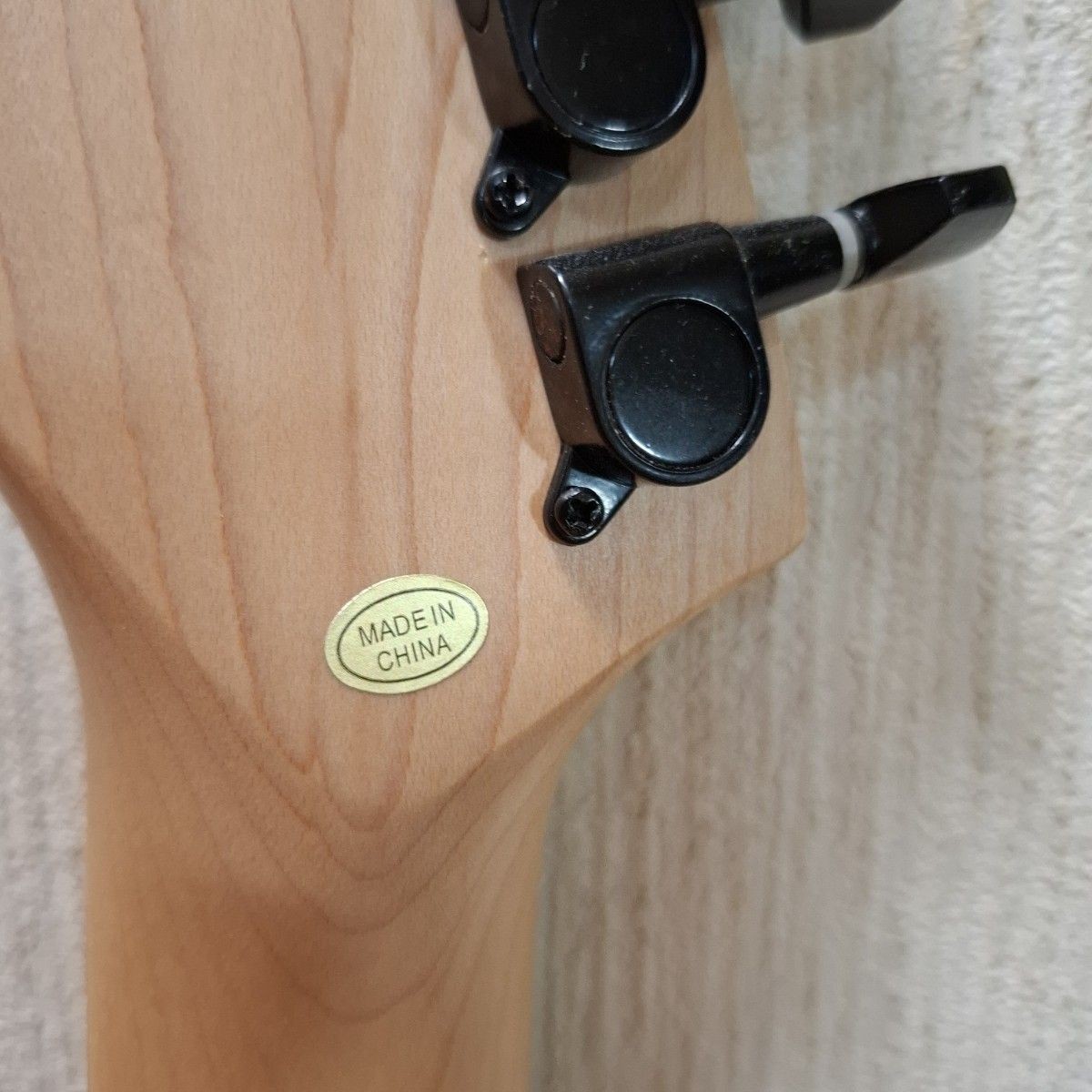 SELDER Electric Guitar Stratocaster Black Green