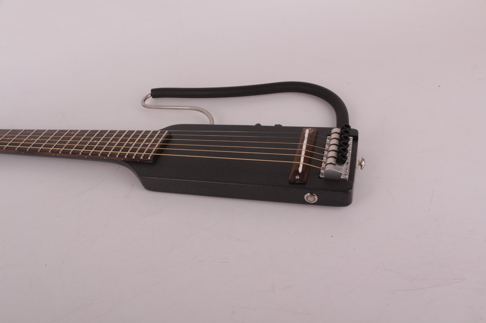 Headless Full scale length Electric Acoustic Guitar Silent Travel Portable F75BK