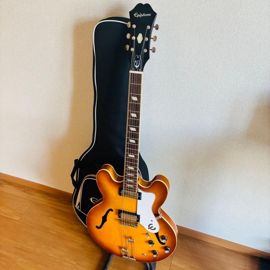 Epiphone Riviera Royal Tan Safe delivery from Japan