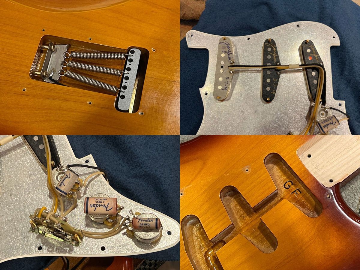 FENDER CS MBS 1961 Stratocaster Closet Classic built by Greg Fessler TSB[R98381]
