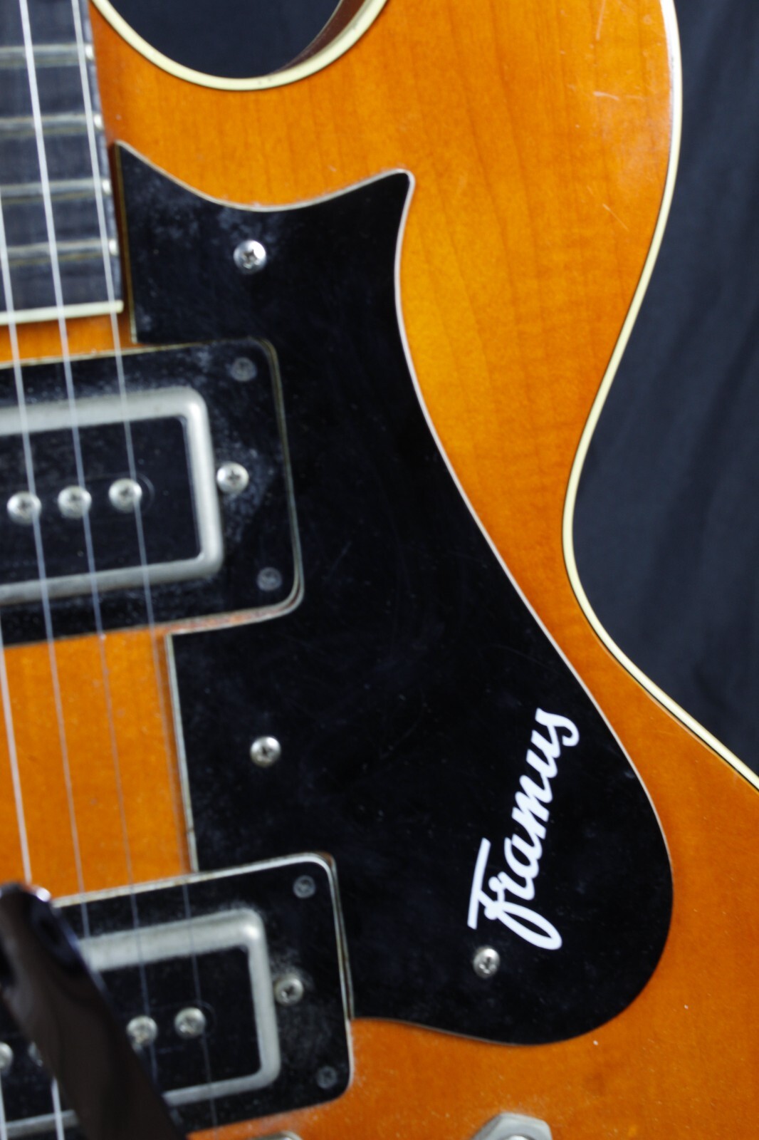 Framus Caravelle 5/117-52 60´s Orange Hollow-Body Guitar Made in Germany w/HSC