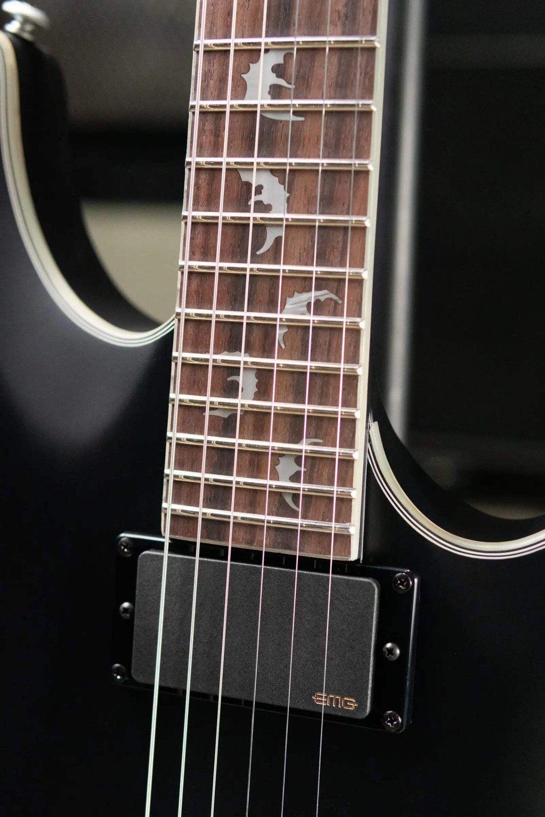 Schecter Damien Platinum-6 Electric Guitar – Satin Black