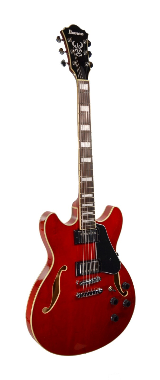 Ibanez – AS73-TCD Semi Hollow Electric Guitar – Transparent Cherry