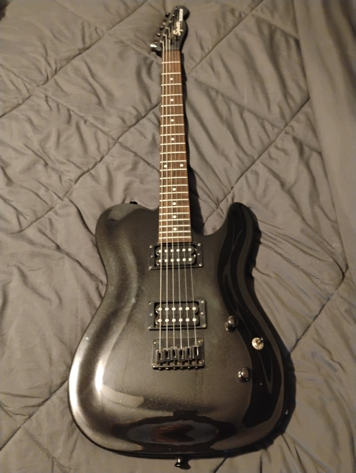 Fender Squire Double Fat Telecaster 2001 – 2003 Metallic Black