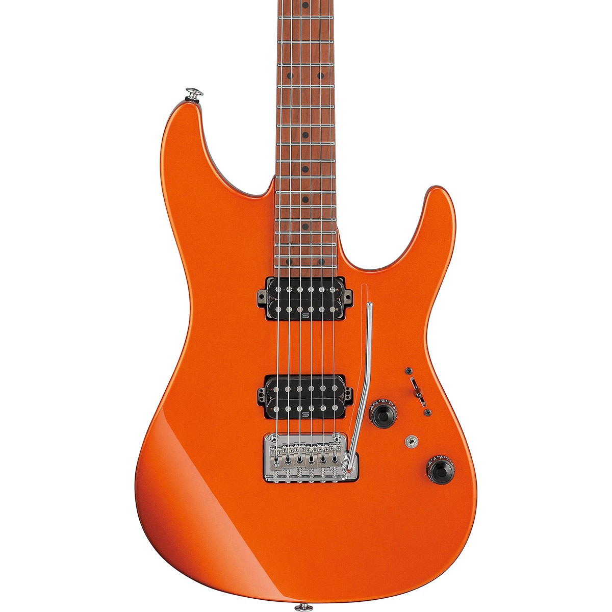 Ibanez AZ Prestige Series AZ2402 Electric Guitar, Roadster Orange Metallic
