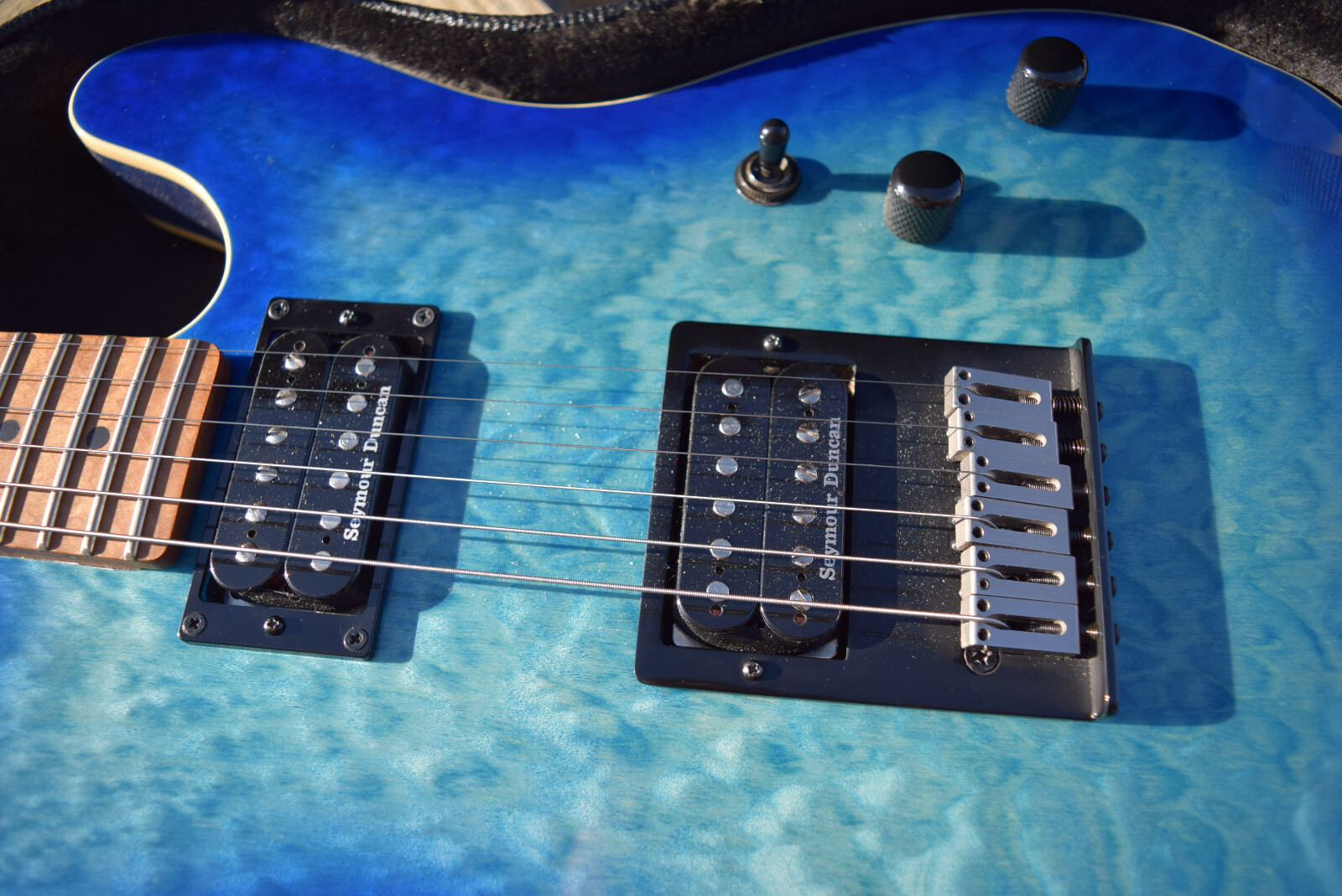 2019 Schecter PT Pro – Seymour Duncan – Trans Blue Burst – HSC