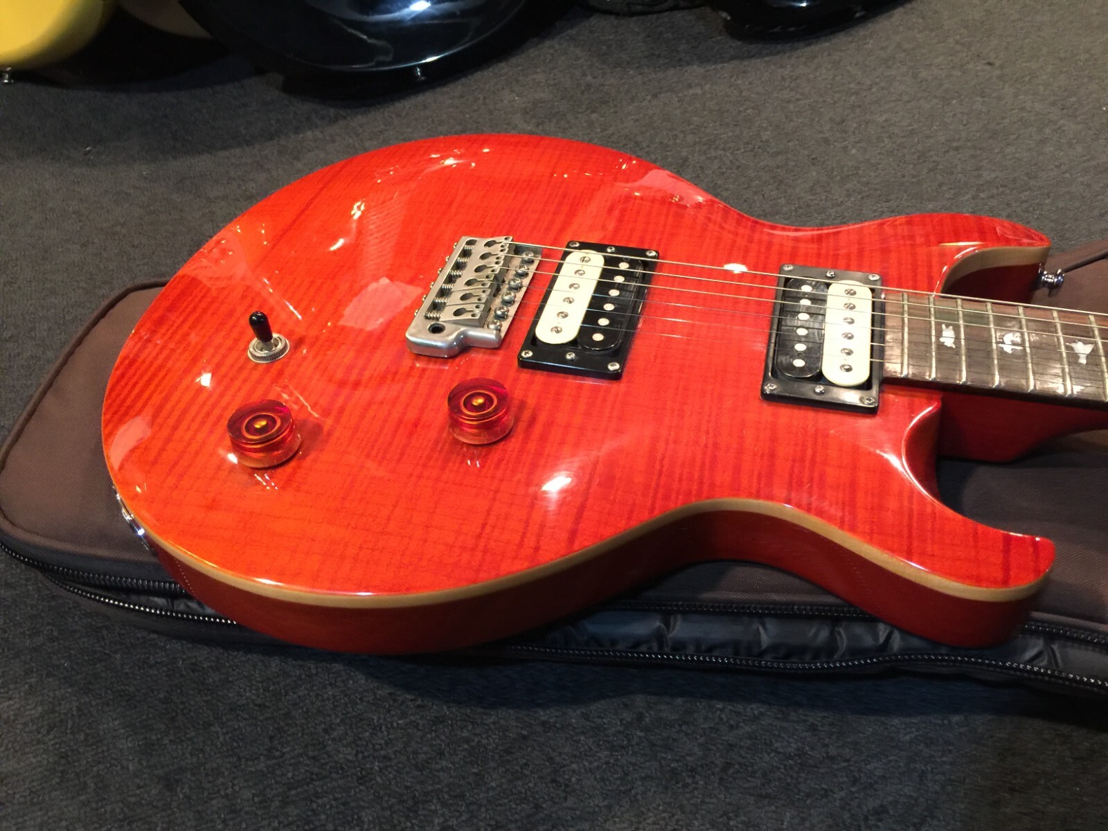No.023125 RARE! PRS SANTANA model orange mint
