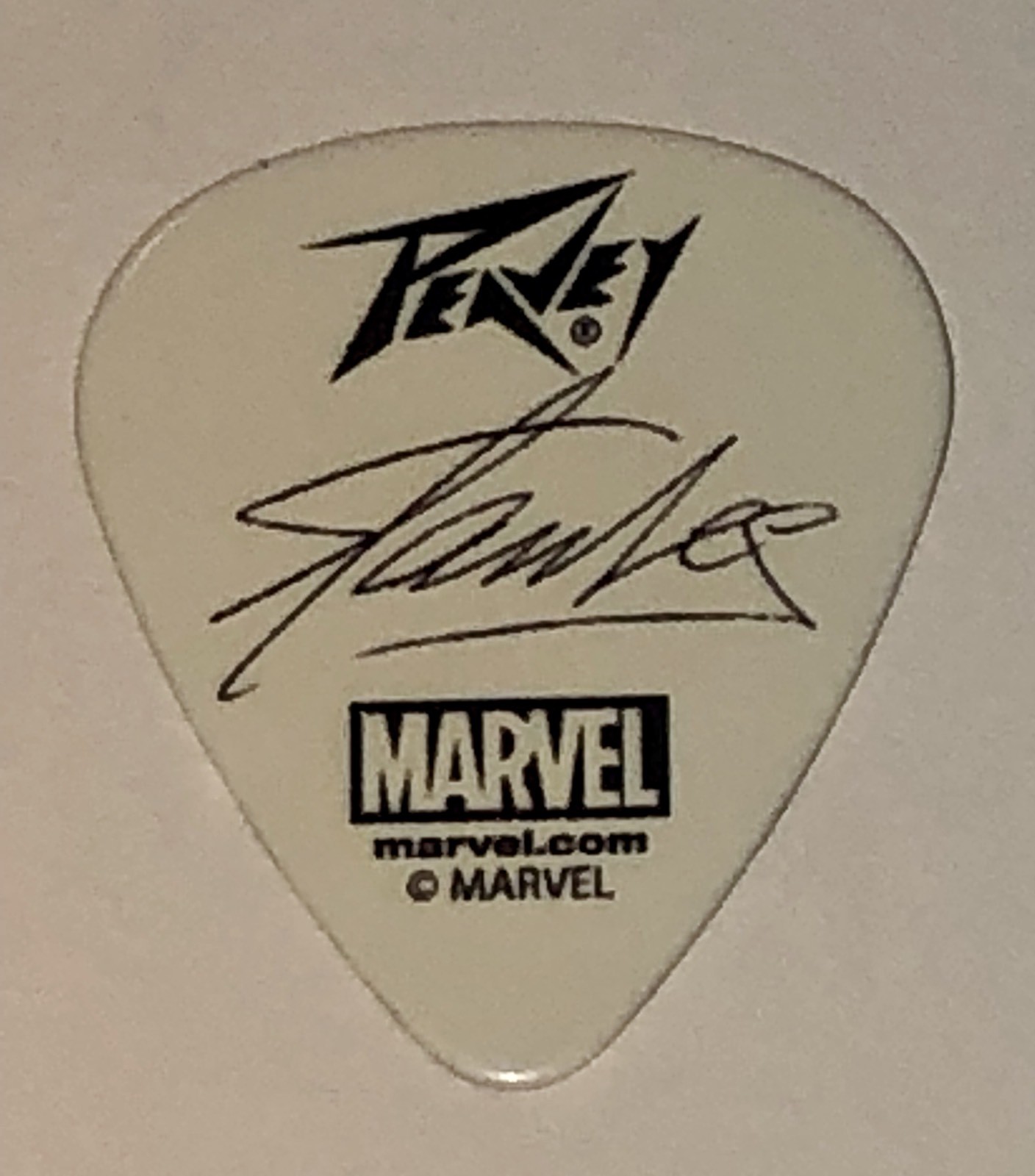 STAN LEE & PEAVEY SDCC 2013 Spider-Man Venom Limited Guitar Pick Marvel RARE