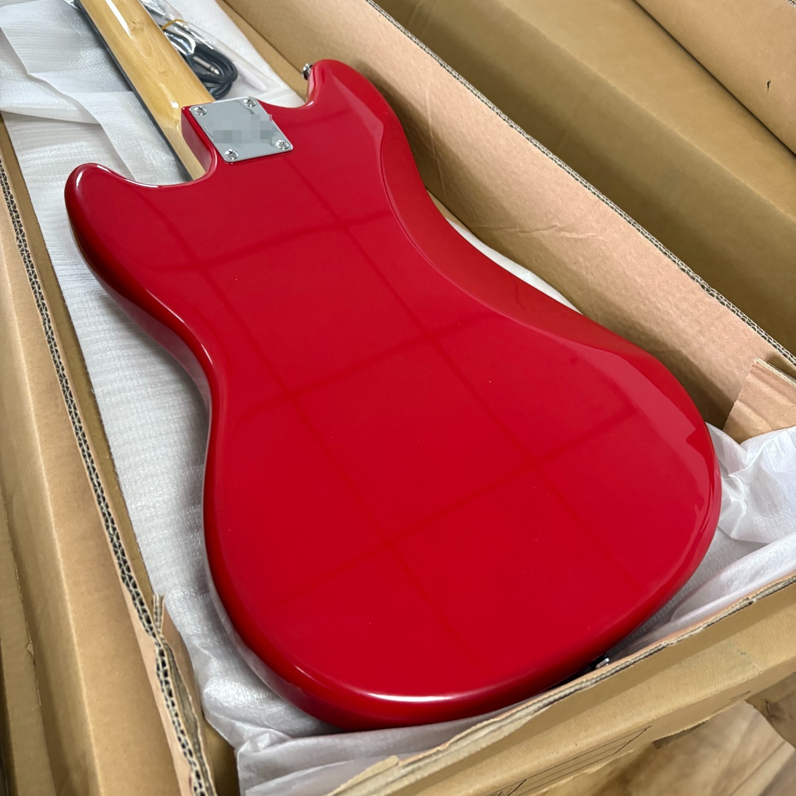 Mustang Style Electric Guitar Rosewood Fingerboard Maple Neck