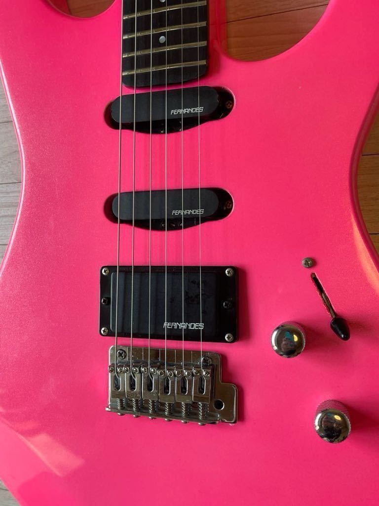 FERNANDES THE FUNCTION Neon Pink 1988 Rare Free Shipping