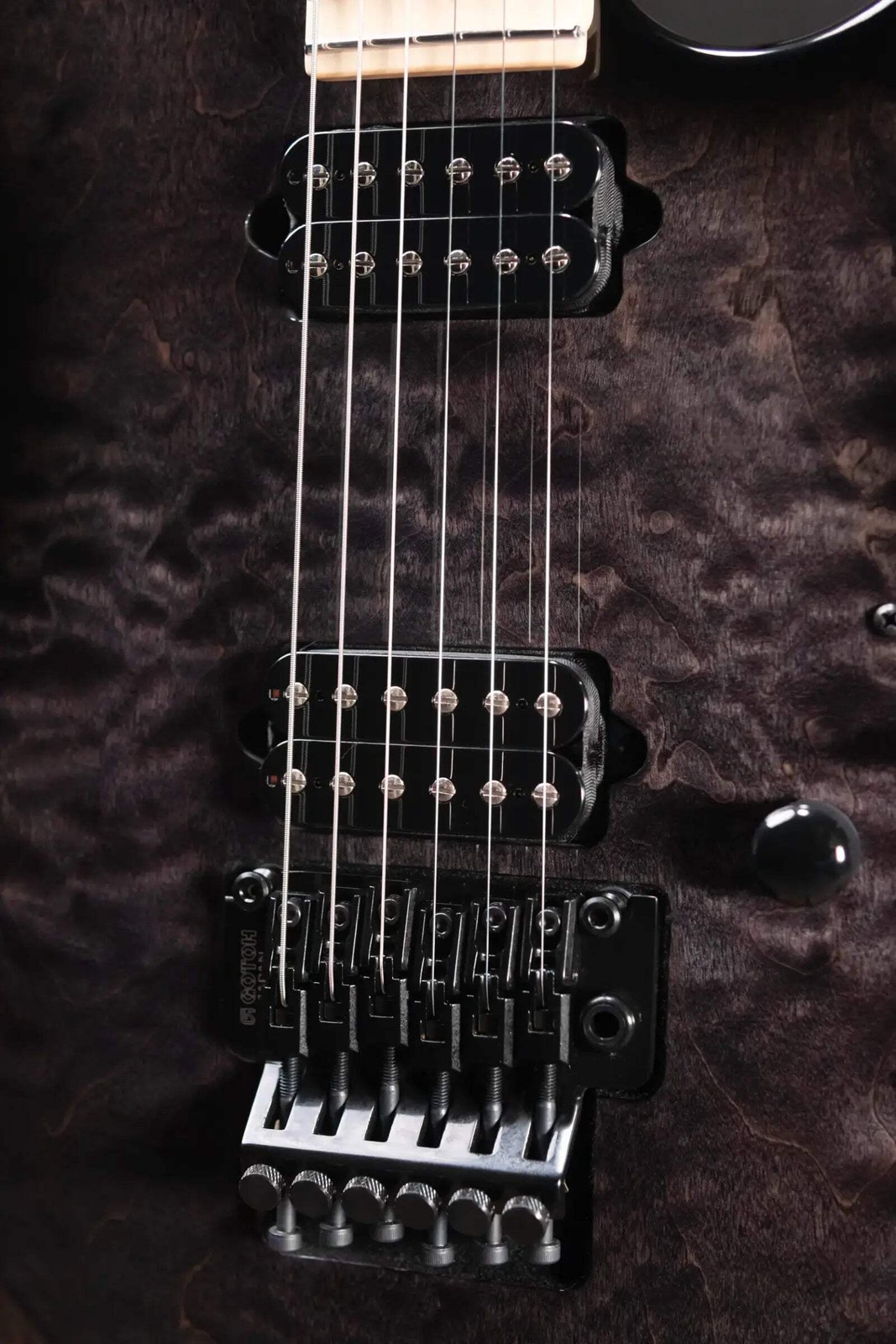 Suhr Standard Thin Burst Limited Edition Electric Guitar – Trans Black with Gig