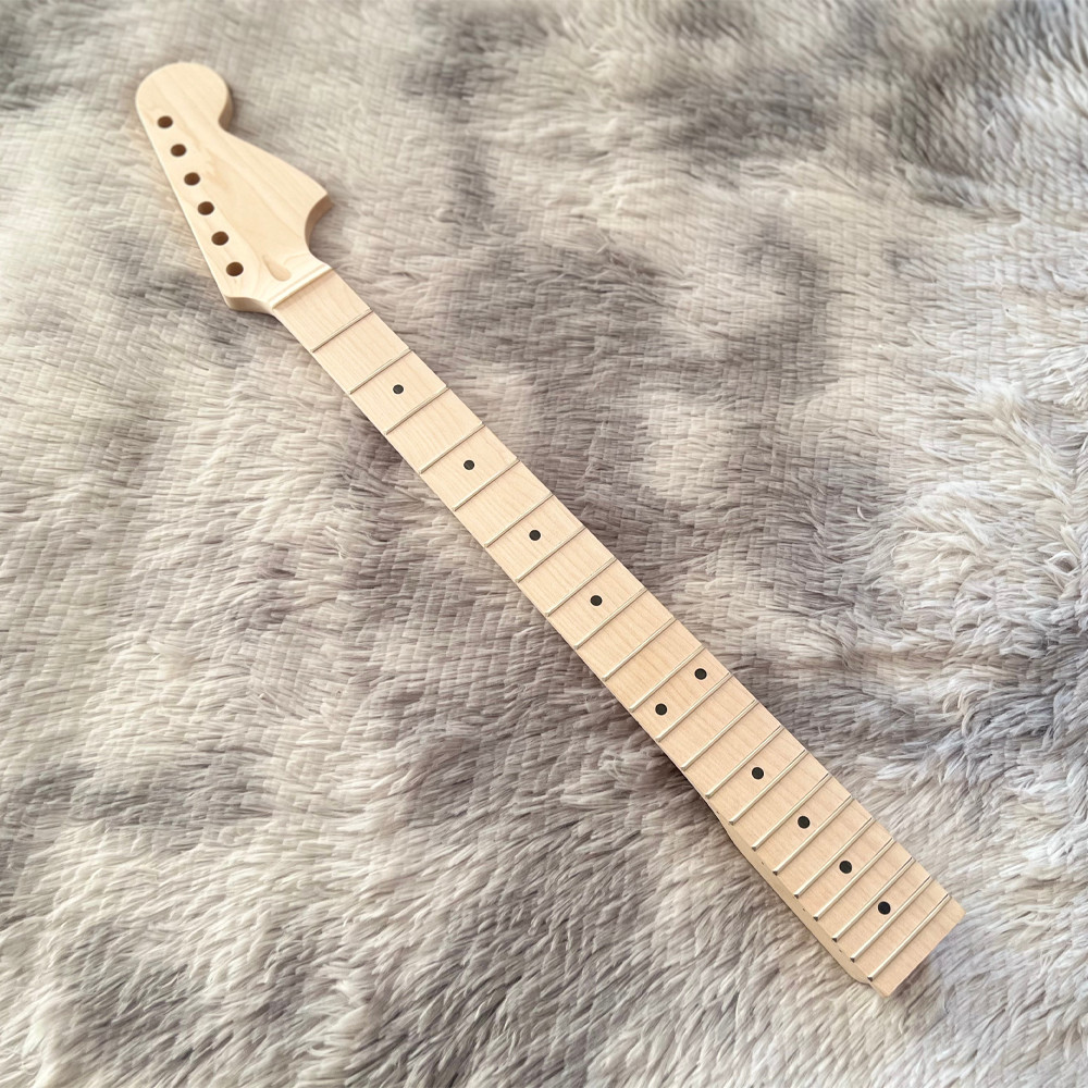 6 String TELE DIY Electric Guitar Kit Mahogany Body Maple Fretboard Bone Nut