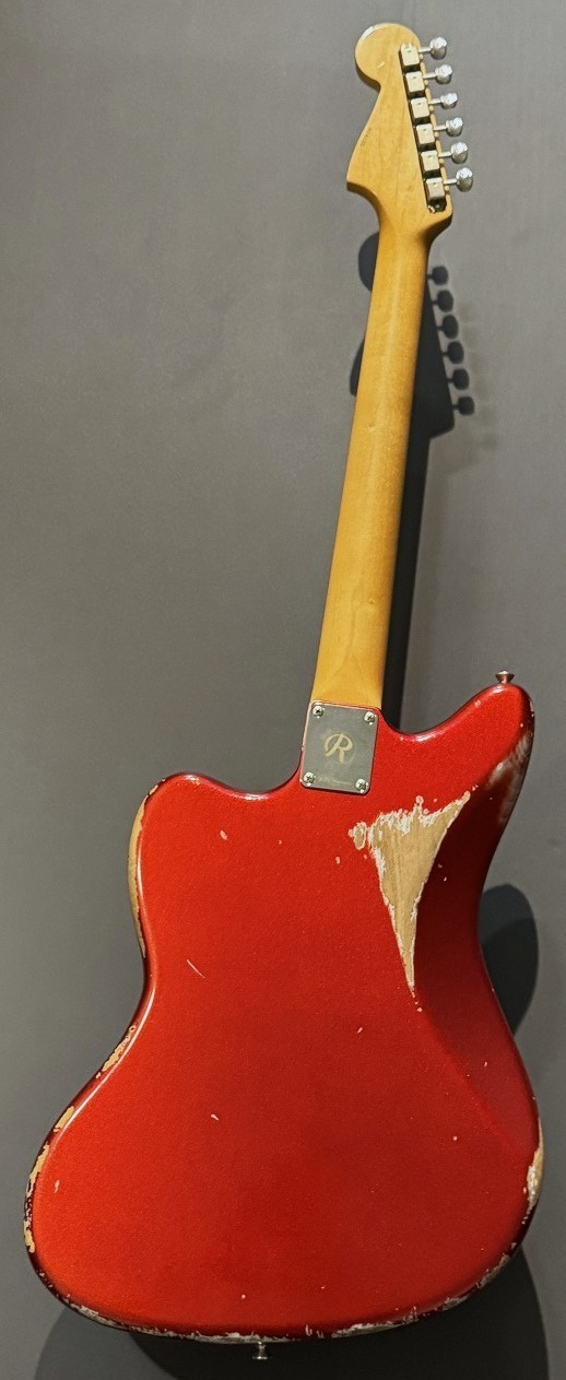 Red House General JM Candy Apple Red Heavy Aged, lightweight specimen weighing 3