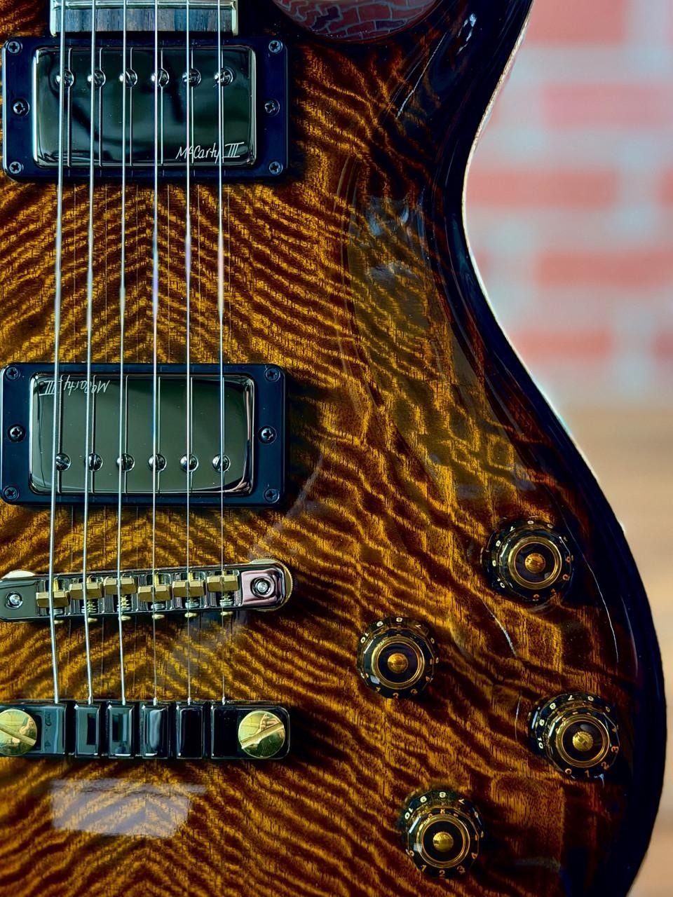 PRS McCarty 594 Mango Top Limited Edition Electric Guitar – Black Gold Burst