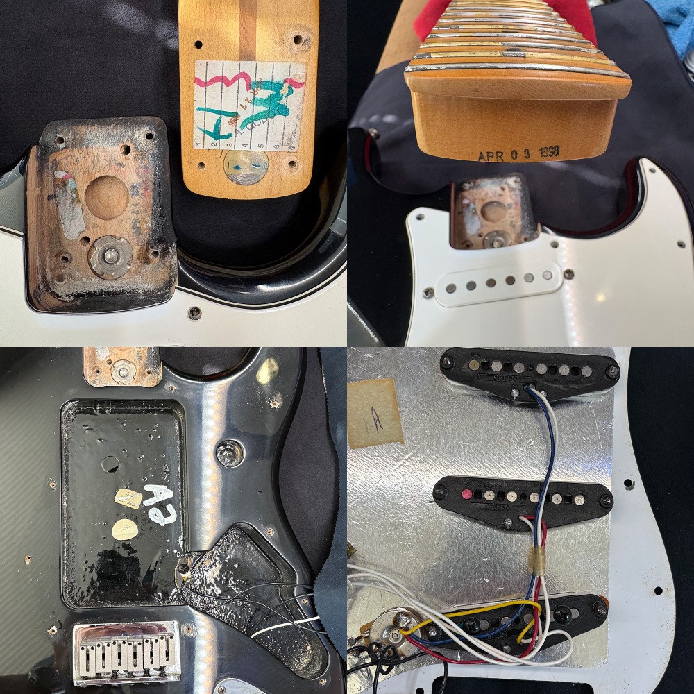 Fender American Standard Stratocaster Hard-Tail Electric Guitar #BE13938