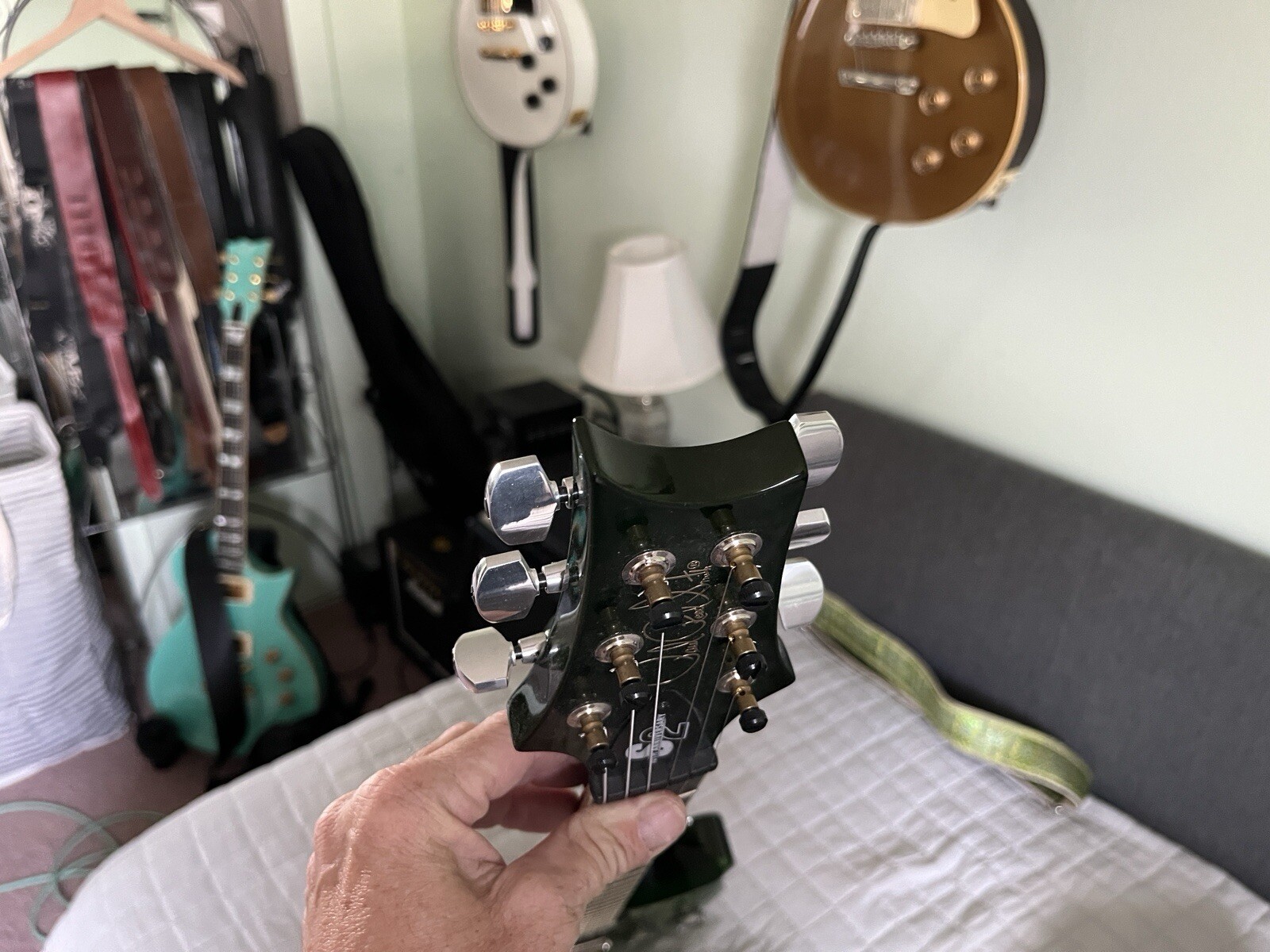 PRS S2 10th Anniversary Mccarty 594 Ezera Verde phase III tuner upgrade