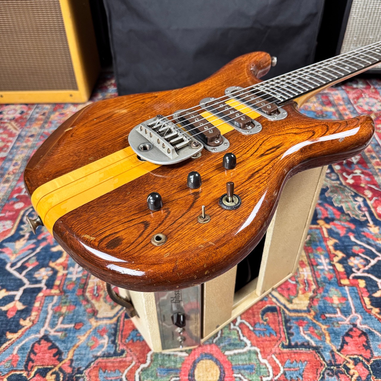 *Video* 1980 Greco GOII 700 Neck Through – Ash Body