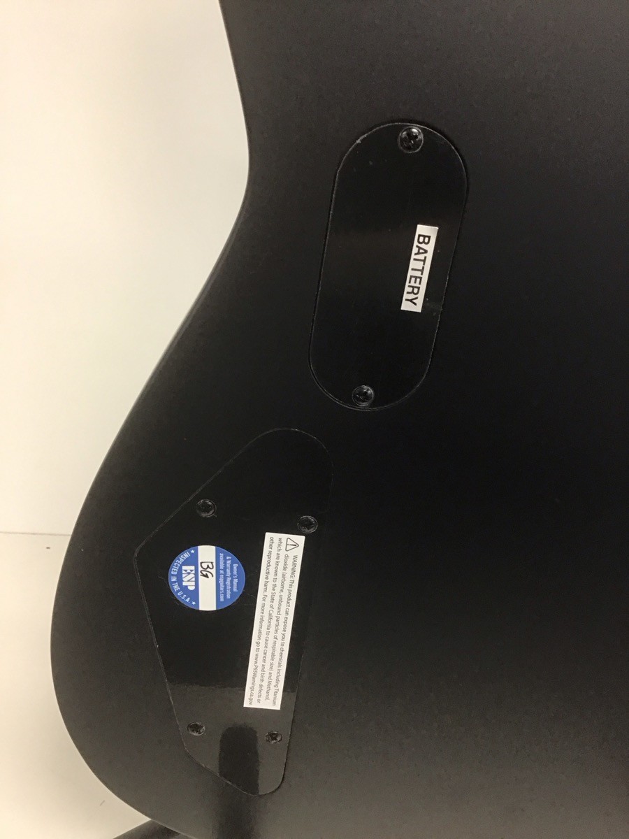 LTD GUITAR – DESIGNED BY ESP BLACK METAL (P17030954)