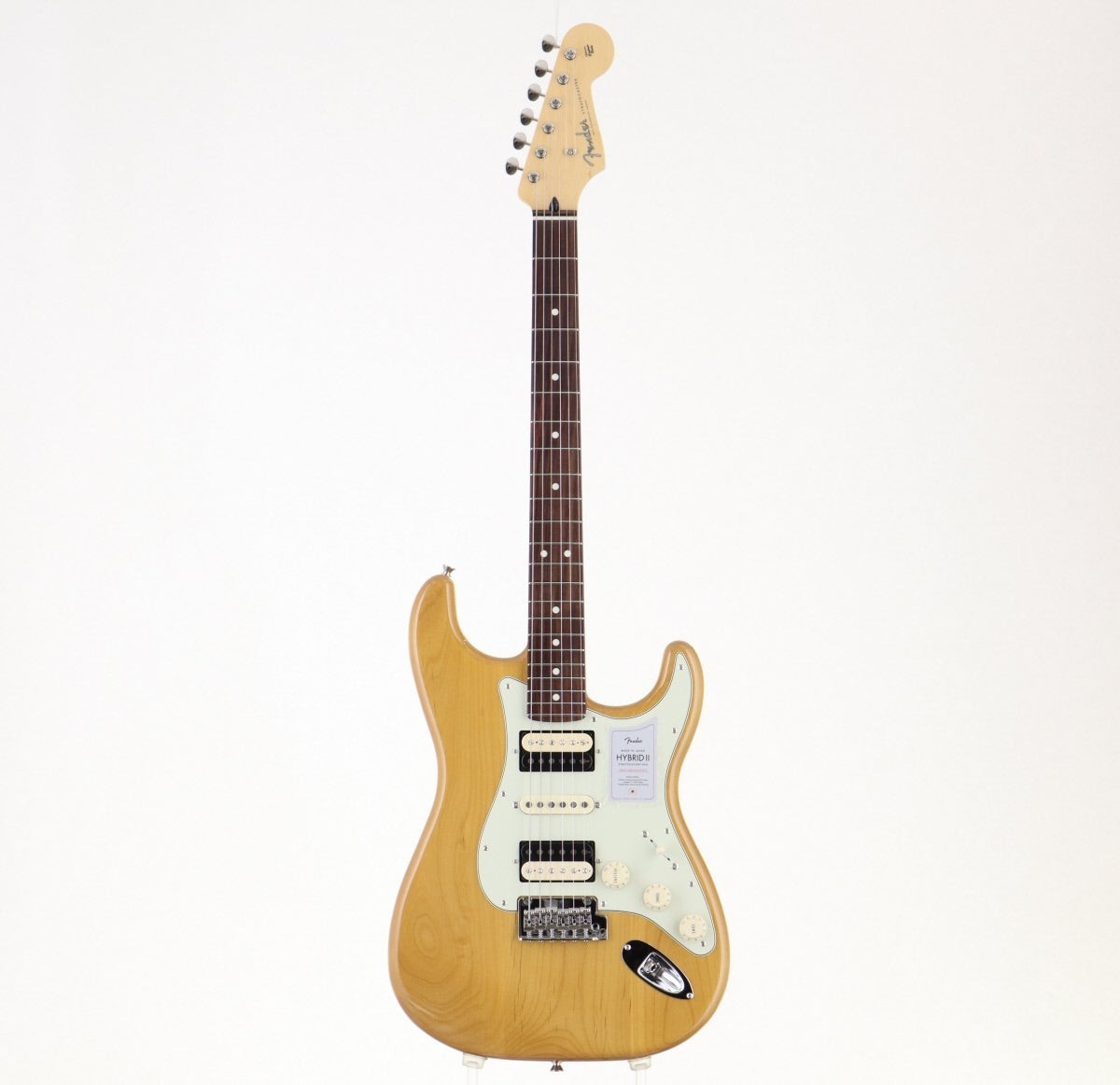 Fender 2024 Collection Made in Japan Hybrid II Stratocaster HSH Vintage Natural